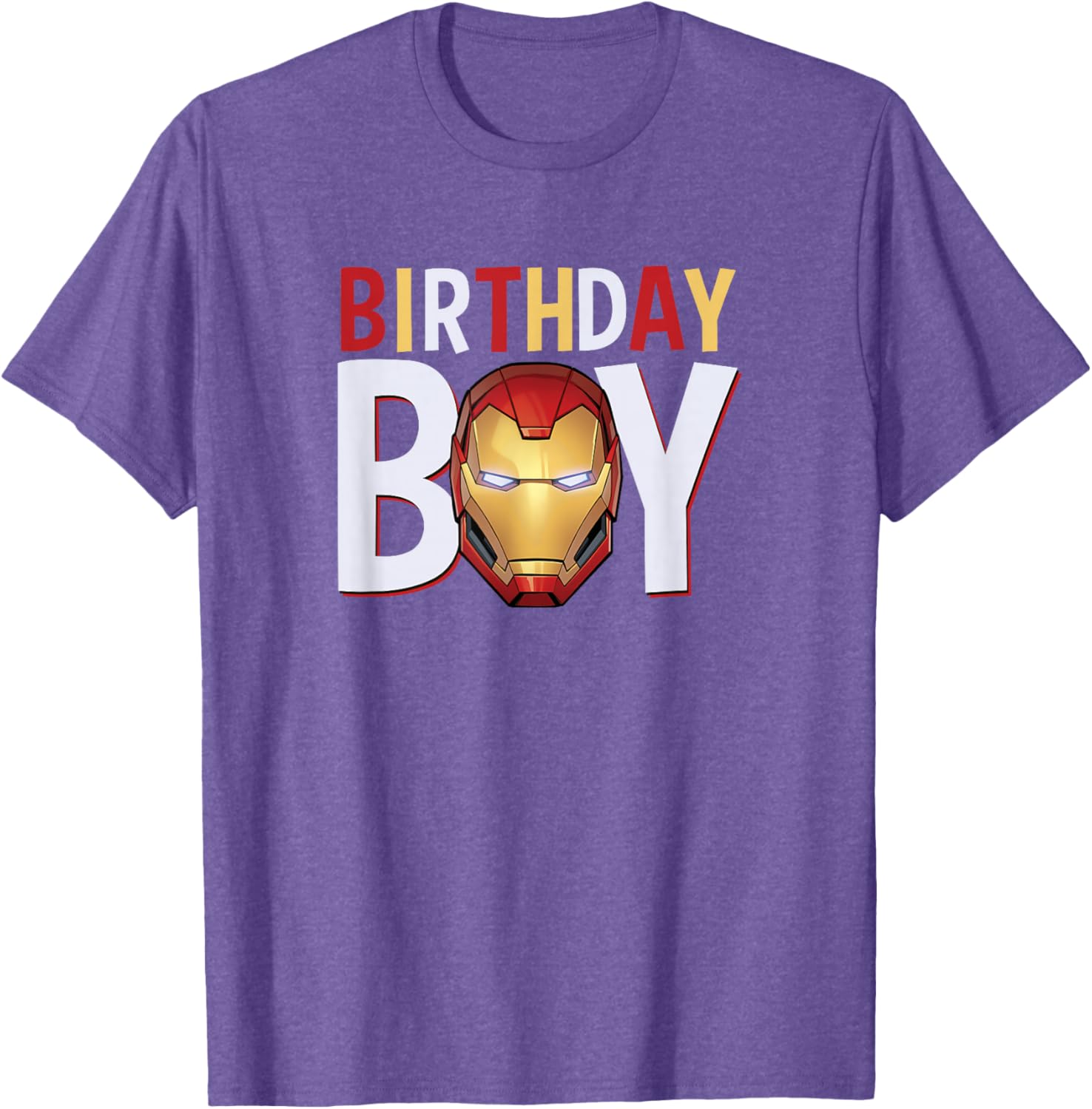 Marvel Avengers Iron Man T-Shirt for Birthday Boys - Cool Superhero Gear - 7