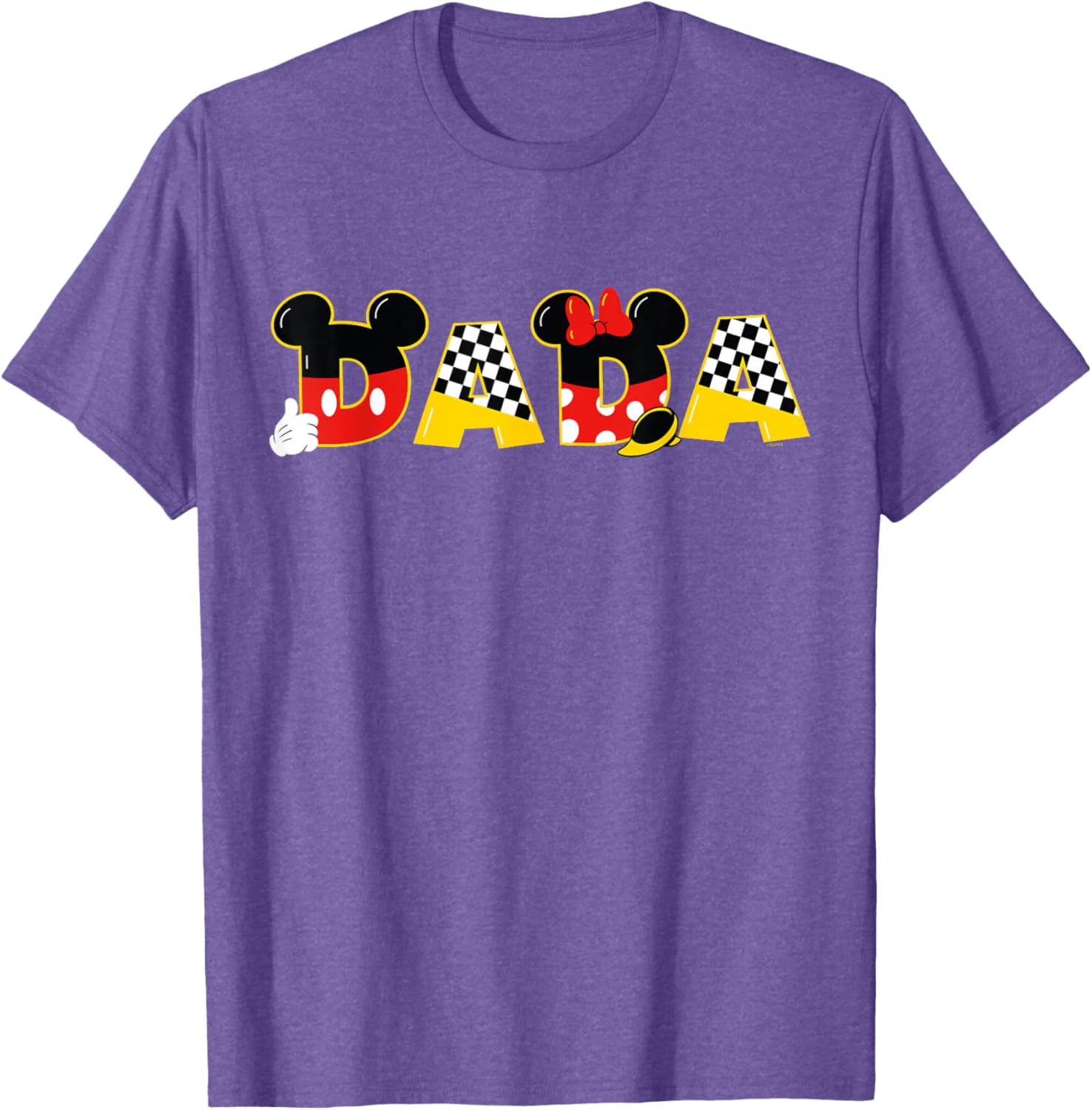 Disney Mickey Minnie Dada T-Shirt Perfect for Father's Day and Family Trips - 13