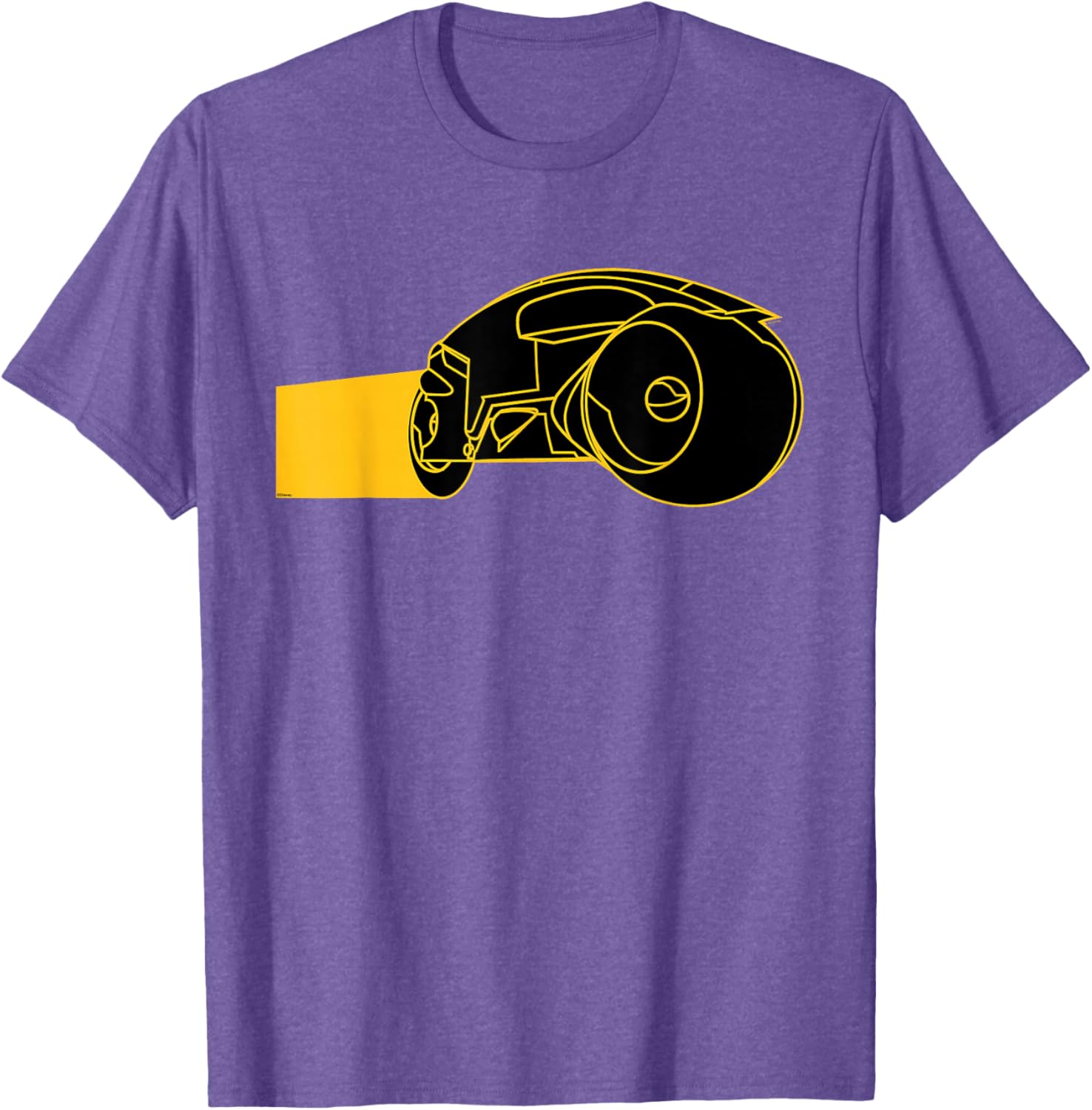 Disney TRON Vintage 1982 Light Cycle Graphic T-Shirt for Fans - 7