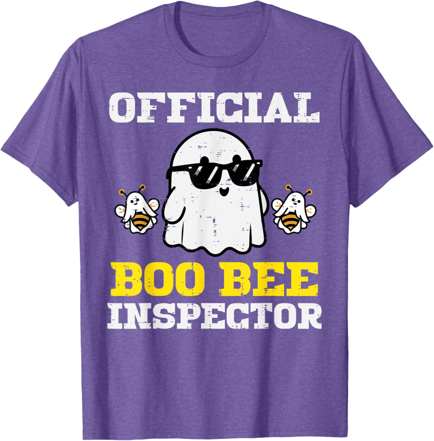 Halloween Boo Bee Inspector Funny Costume Tee for Men and Women - 7