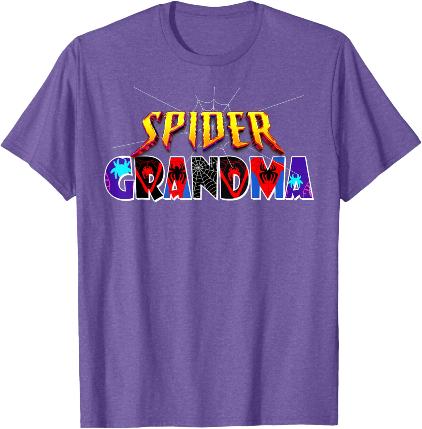 Cute Spider Grandma Shirt for Birthday Mothers Day and Halloween Fun - 18