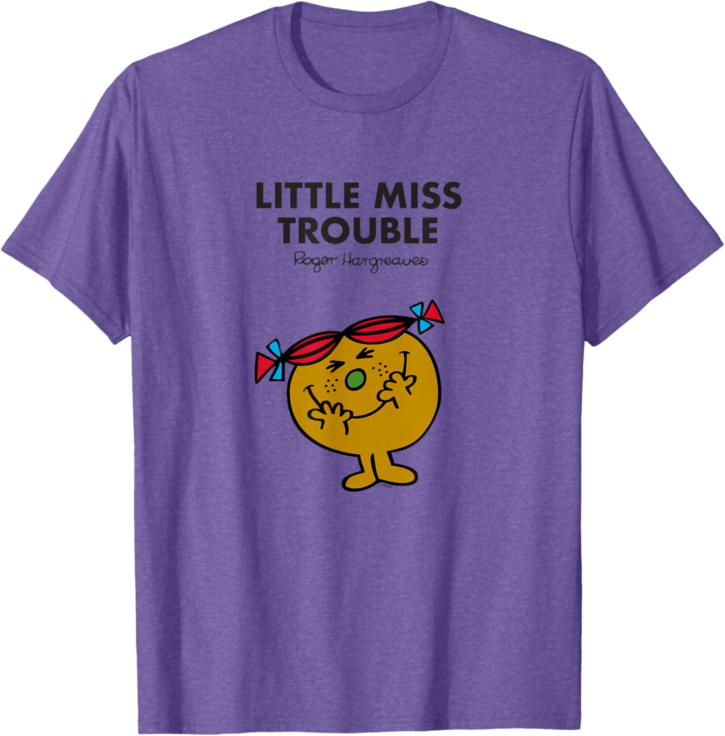 Mr Men Little Miss Trouble T-Shirt Fun and Colorful Kids Apparel - 11