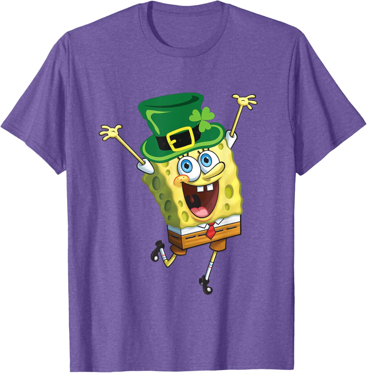 SpongeBob SquarePants St Patricks Day T-Shirt for Fun Festive Style - 3