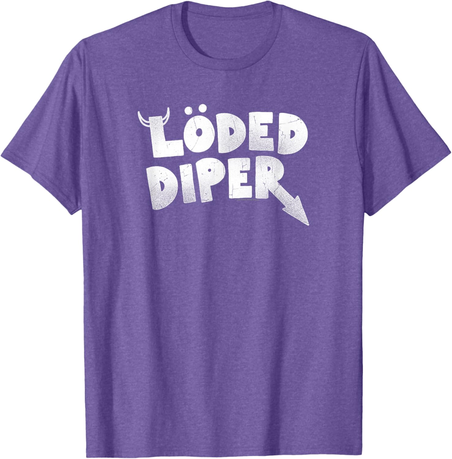 Wimpy Kid LÖDED DIPER Distressed Logo T-Shirt for Fun Style - 11