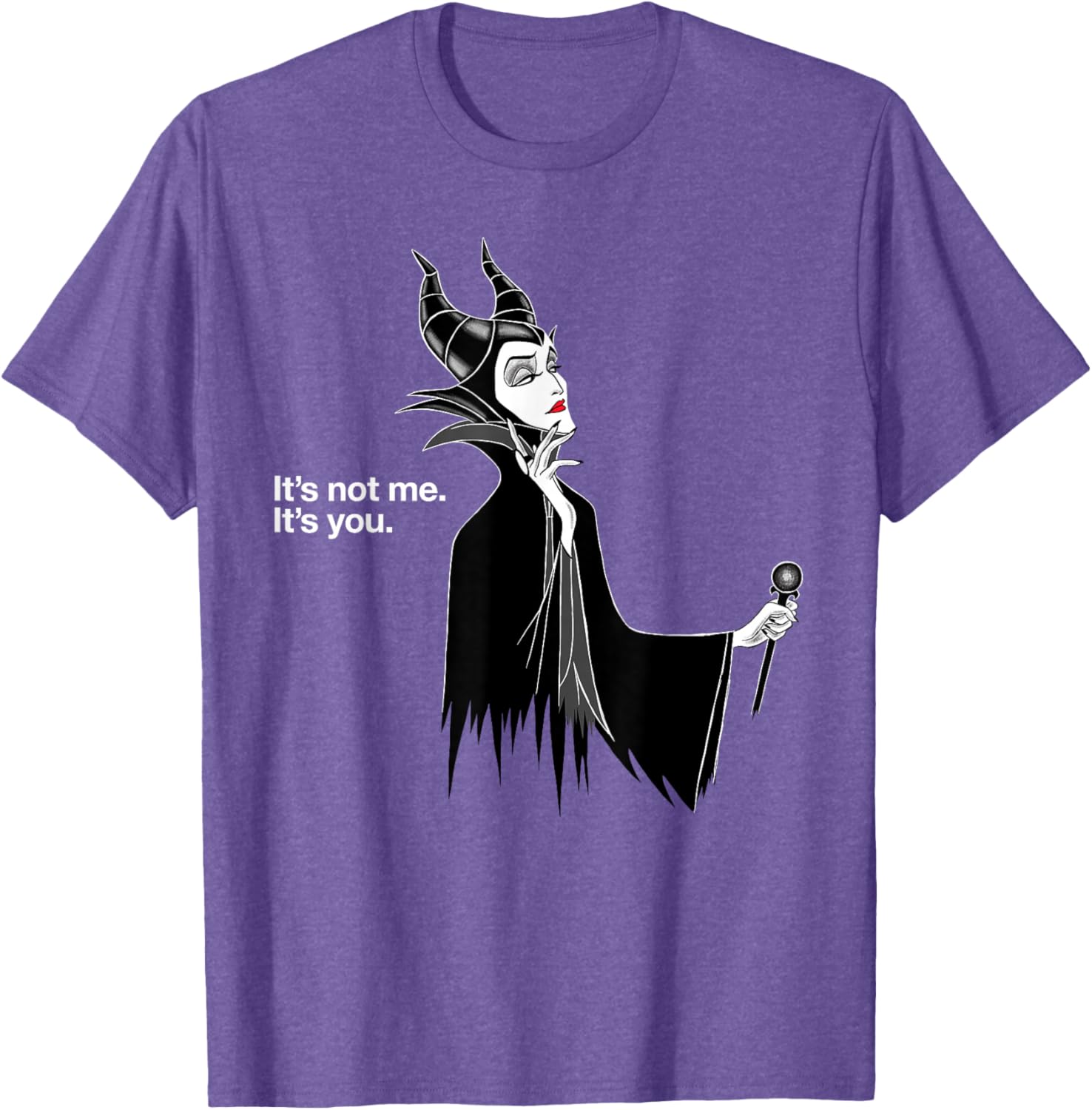 Disney Villains Maleficent It's Not Me It's You T-Shirt for Fans - 9