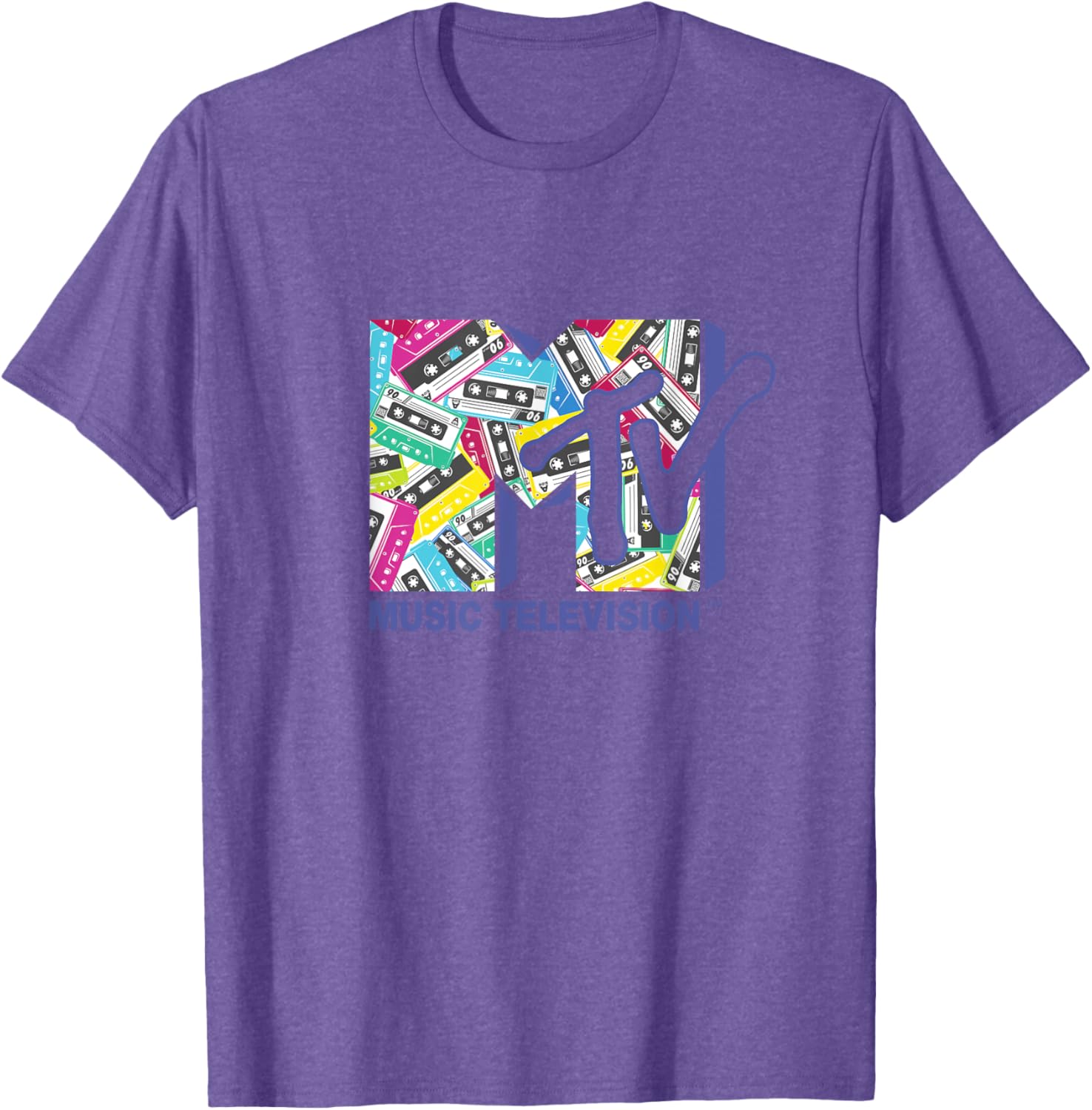 Mademark x MTV 80s Logo T-Shirt with Classic Tapes - Retro Style Apparel - 5