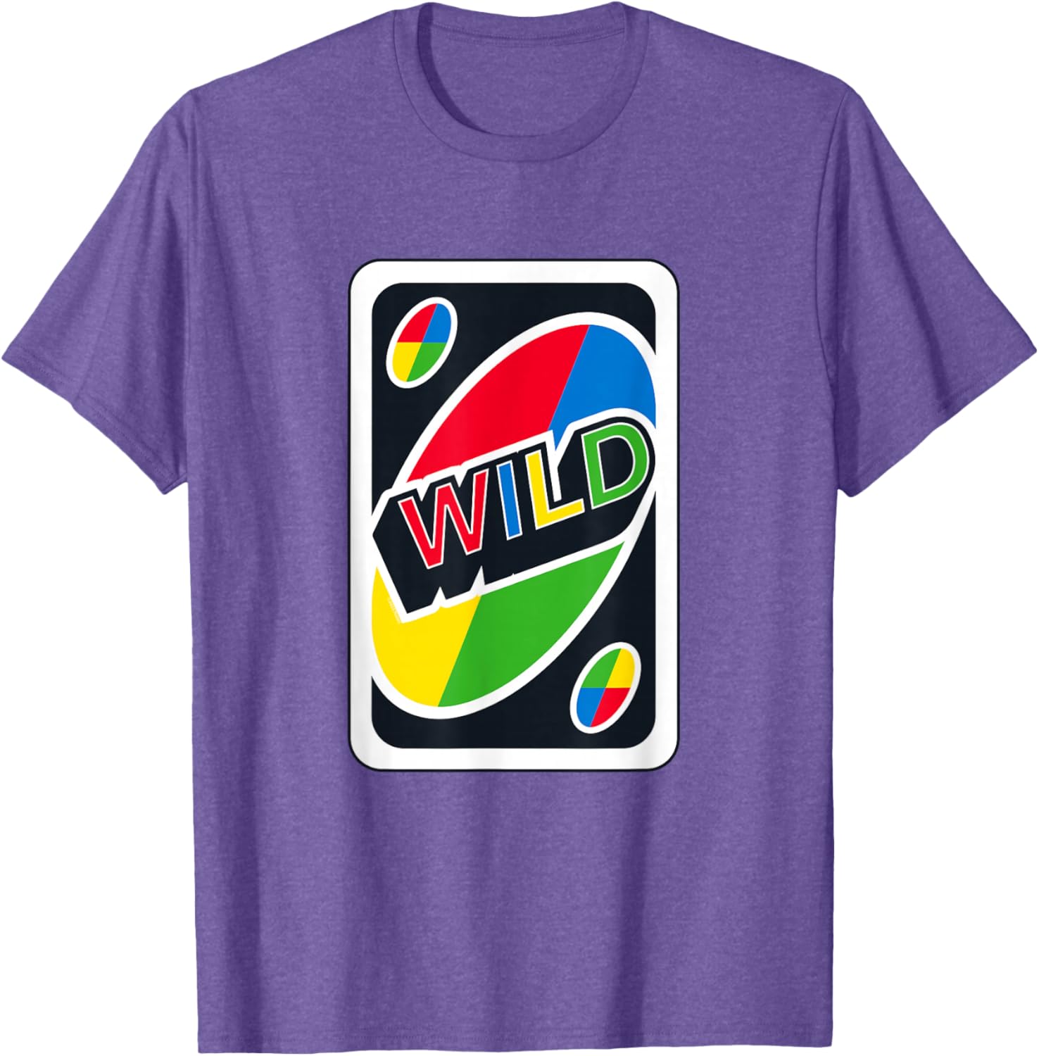 UNO Wild Card T-Shirt Fun Graphic Tee for Gamers and Casual Wear - 9