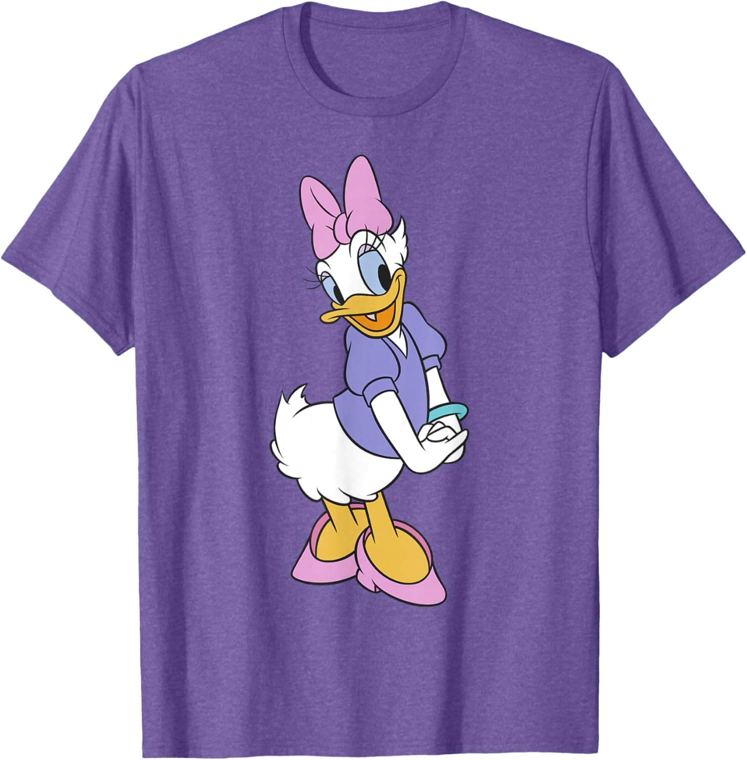 Daisy Duck Traditional Portrait T-Shirt for Disney Fans and Collectors - 14