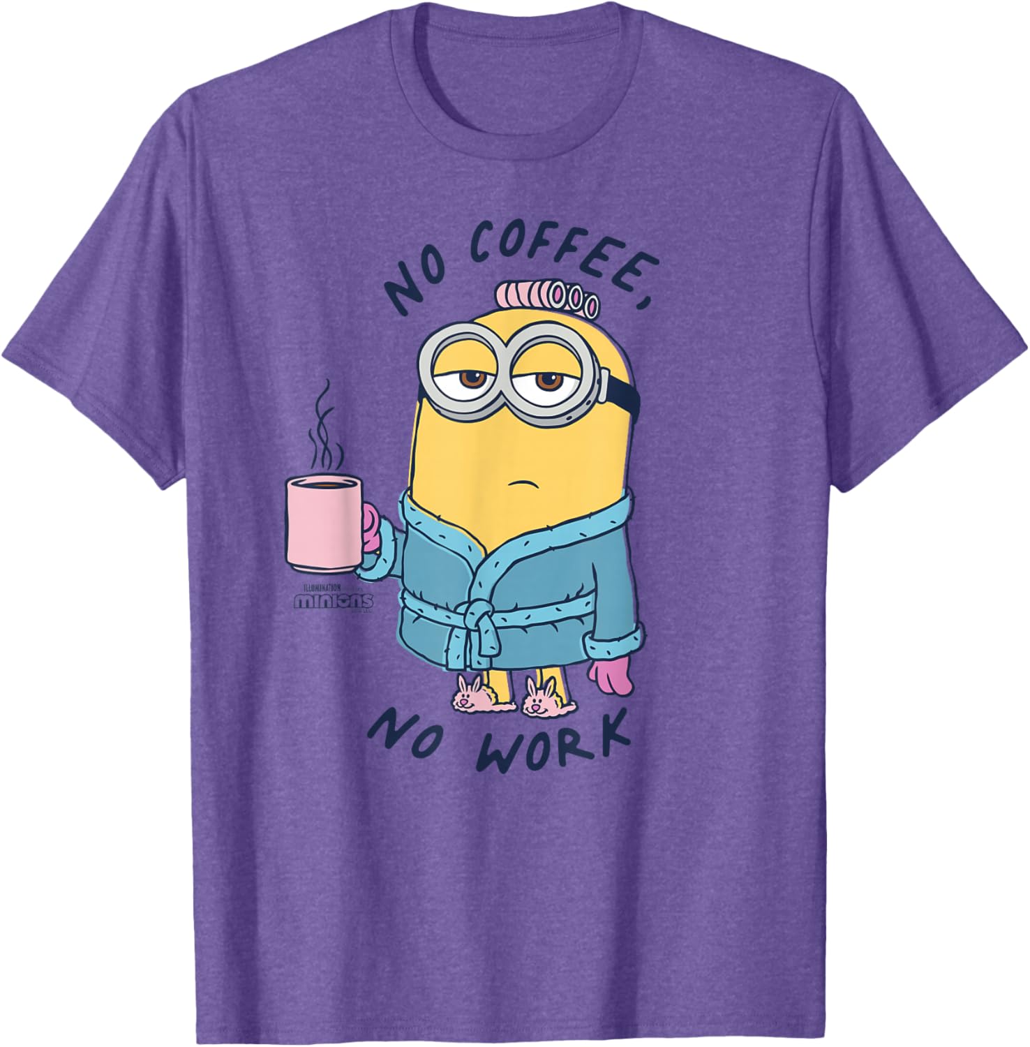 Minions Dave No Coffee No Work T-Shirt Fun Graphic Tee for Fans - 12