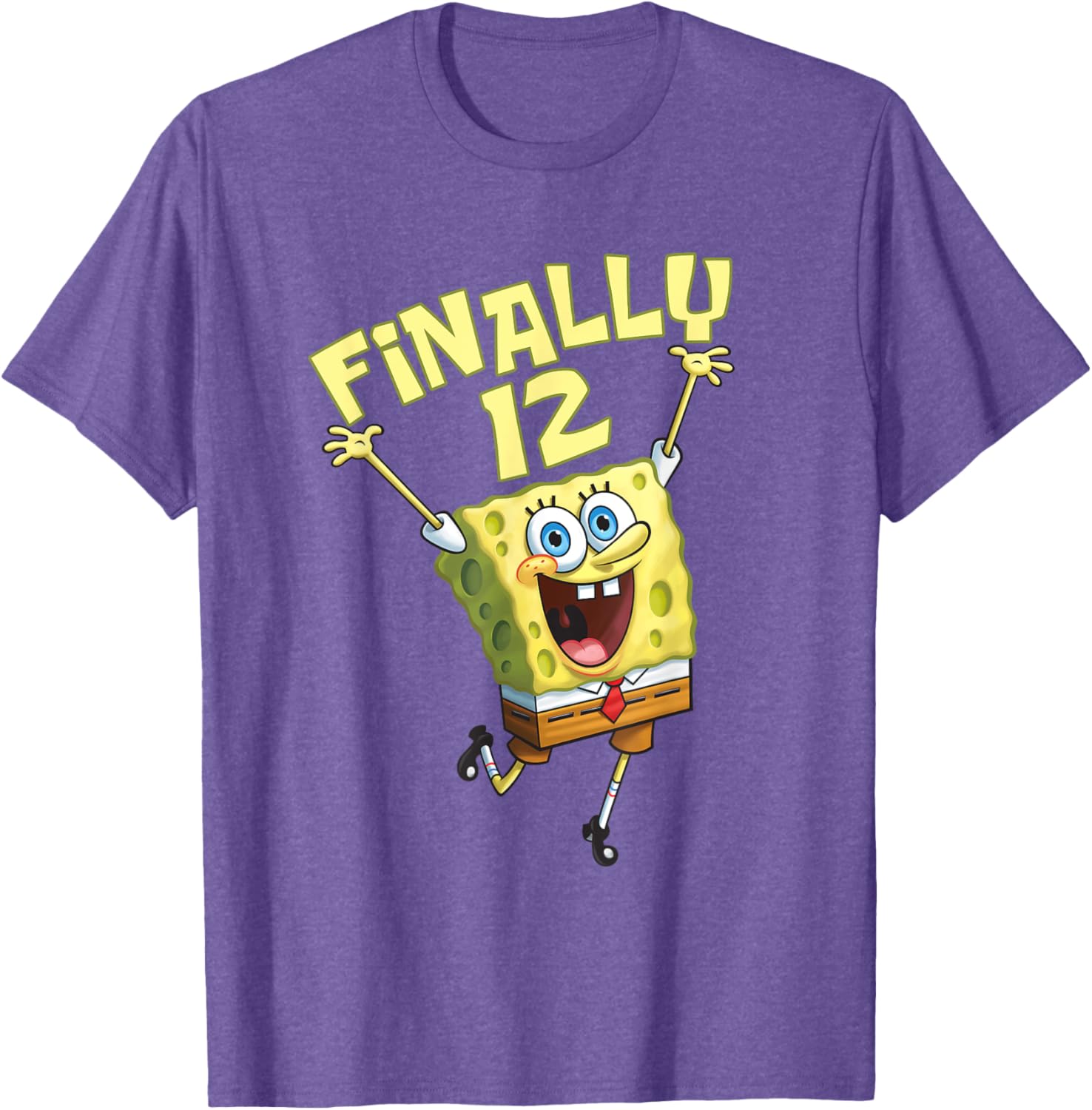 Mademark x SpongeBob SquarePants 12th Birthday T-Shirt for Kids - 4