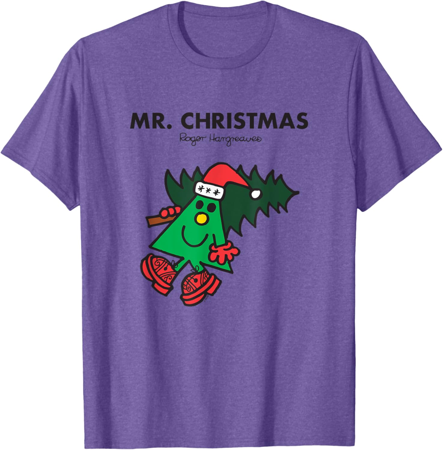 Mr. Men Mr. Christmas T-Shirt Fun Holiday Apparel for Kids and Adults - 5