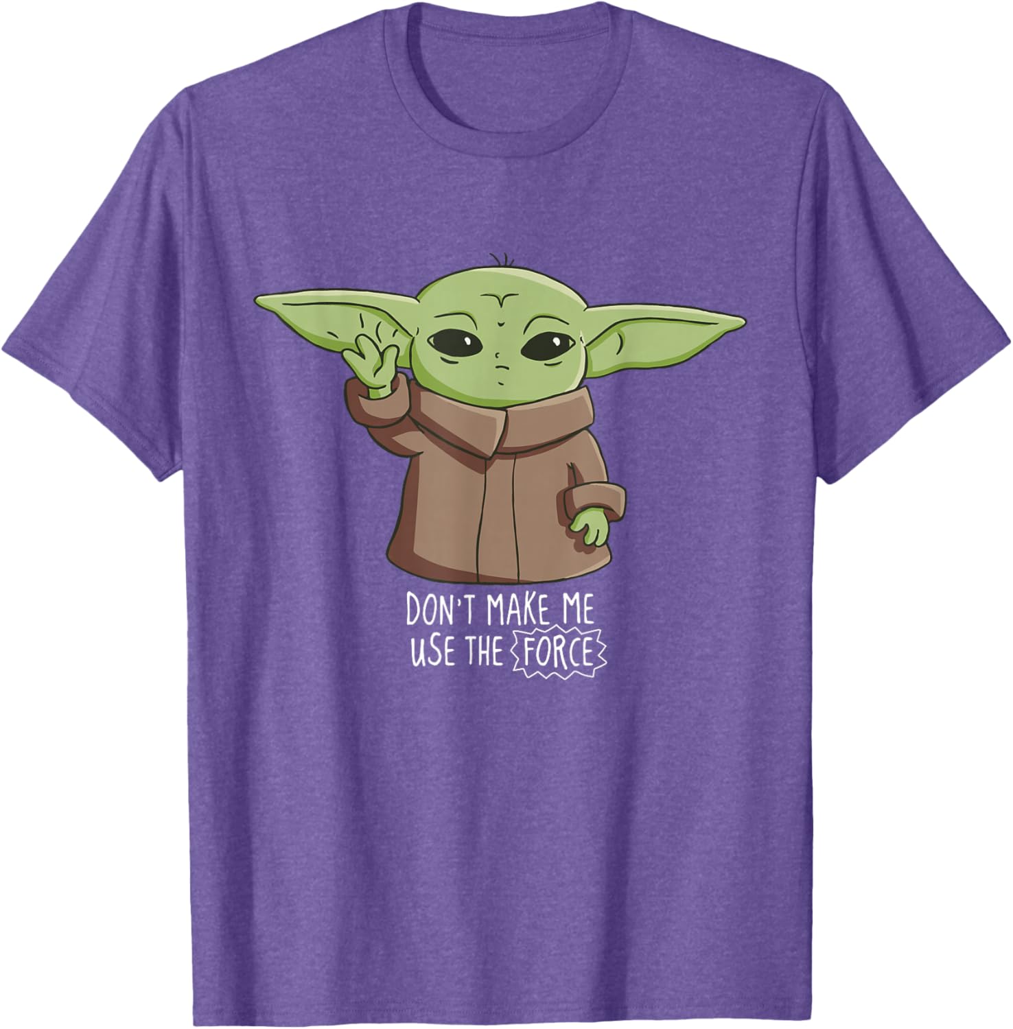 Mandalorian The Child Don't Make Me Use The Force T-Shirt for Fans - 13