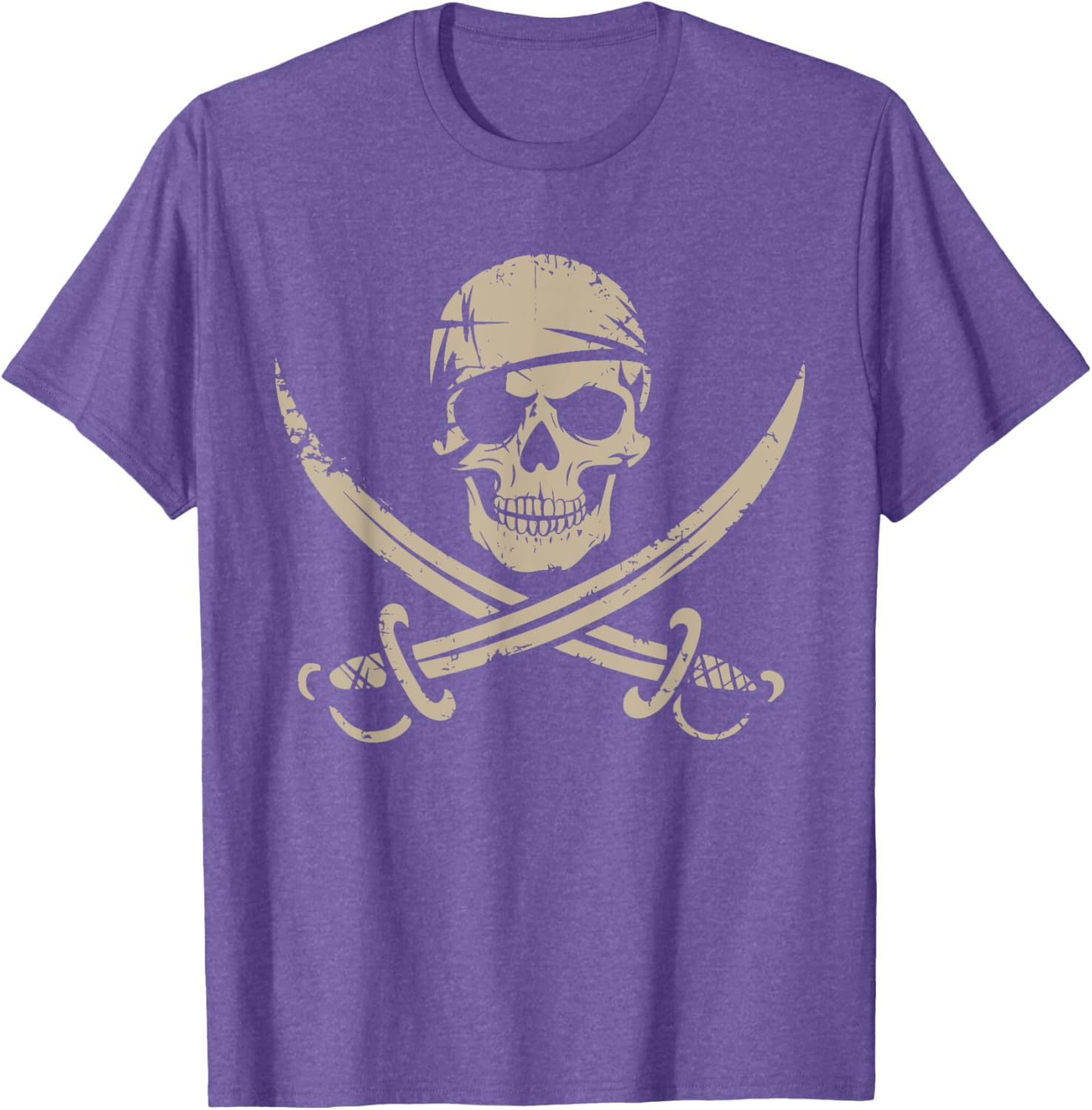 Pirate Skull Crossbones Skeleton Halloween T-Shirt for Boys - 8