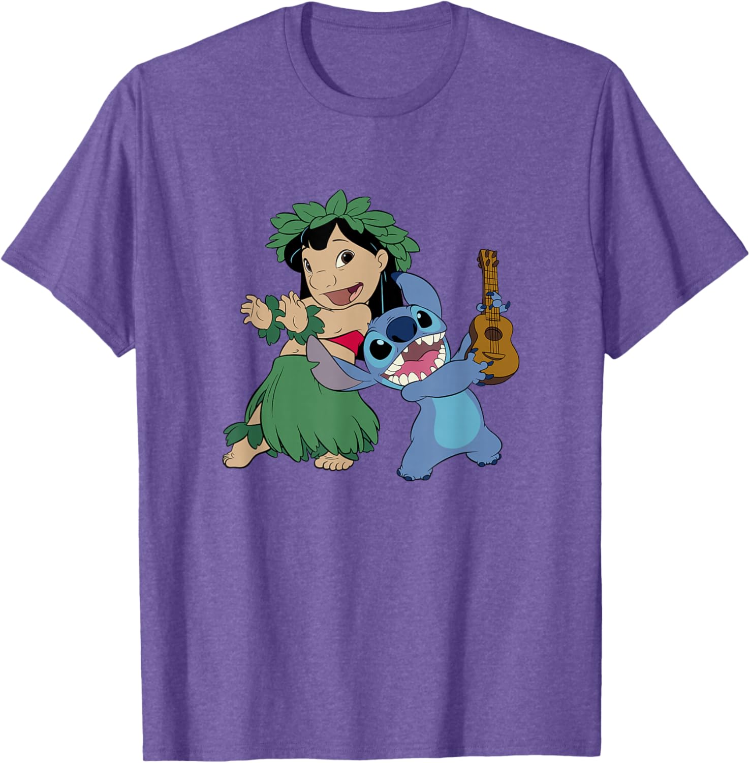 Disney Lilo & Stitch Tropical Hula Lessons Duo T-Shirt for Fun Adventures - 12
