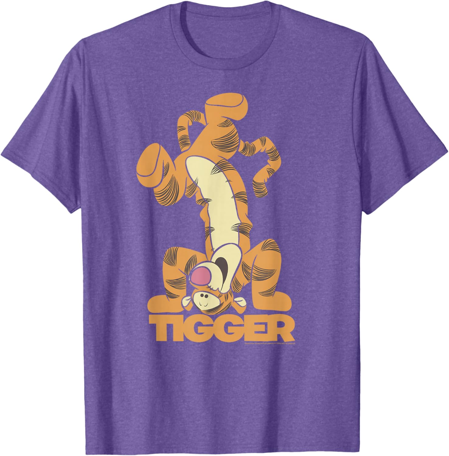 Winnie The Pooh Tigger Upside Down T-Shirt for Fun Disney Fans - 4