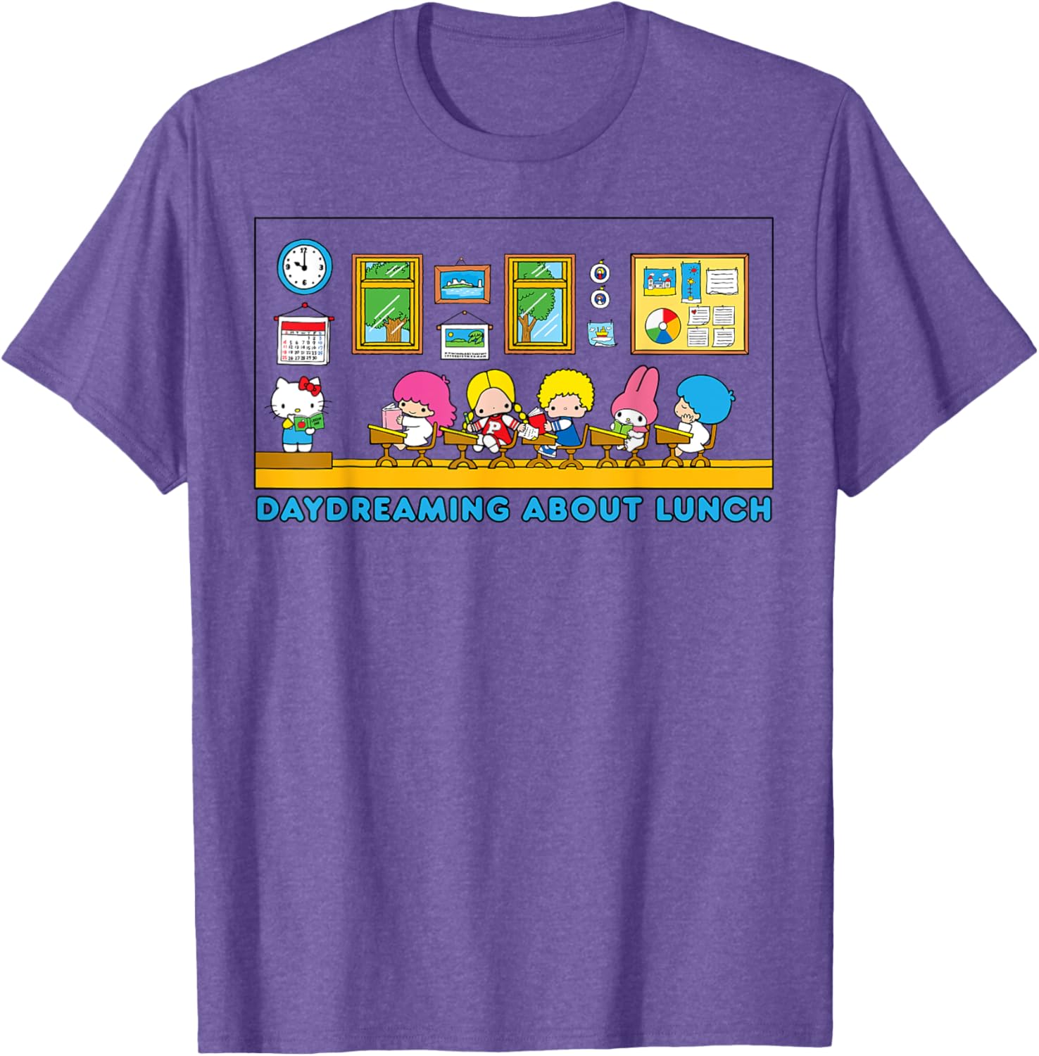 Hello Kitty and Friends Daydreaming Lunch T-Shirt for Fun Outfits - 22