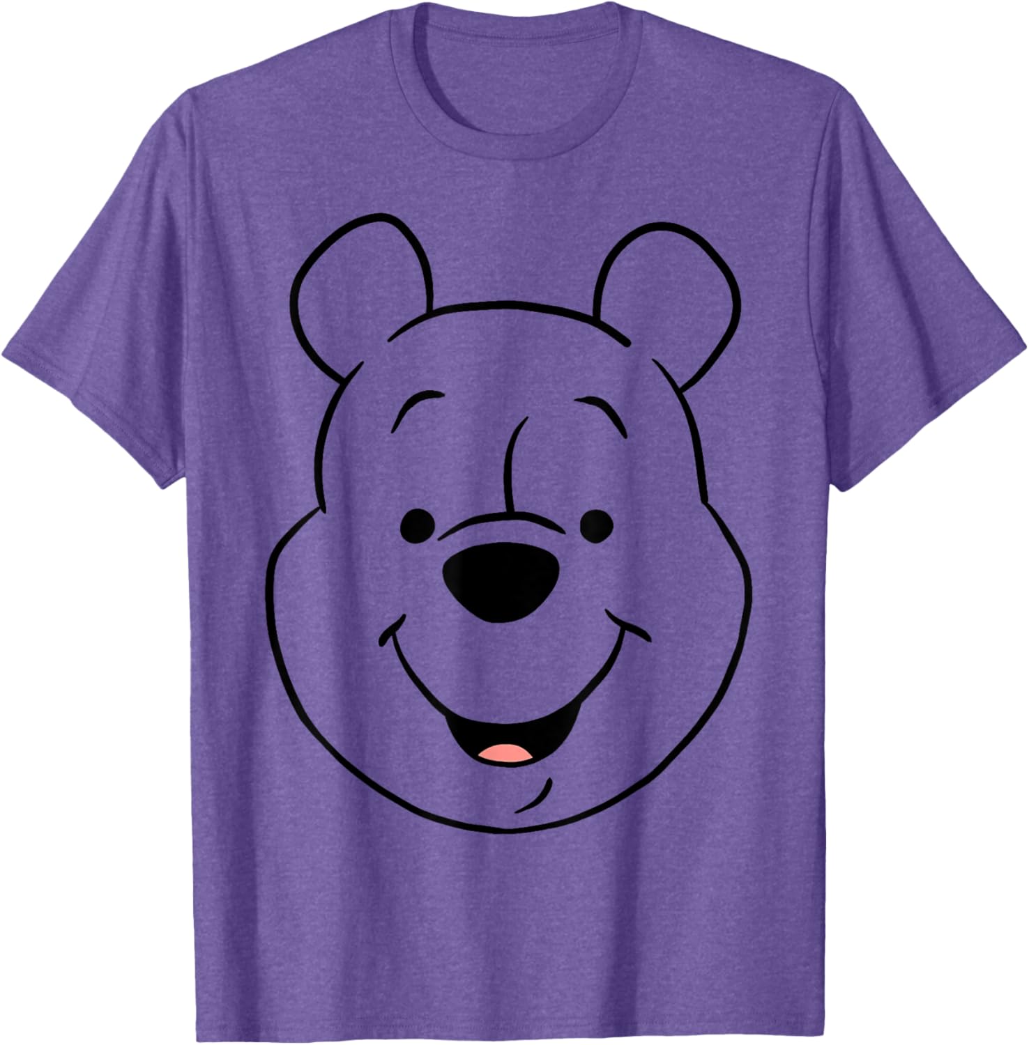 Disney Winnie The Pooh Large Face T-Shirt for Kids and Adults - 4