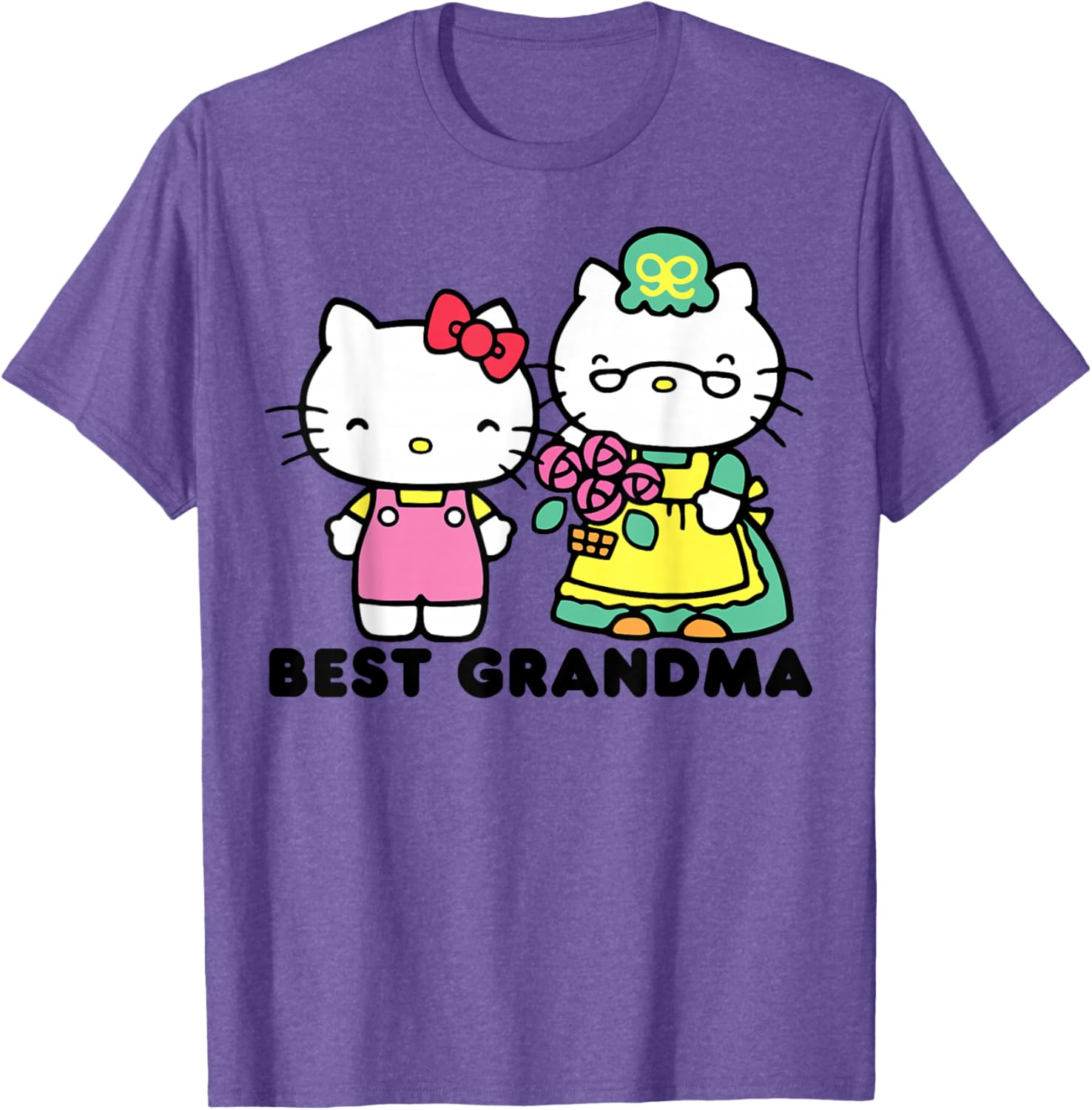 Hello Kitty Best Grandma T-Shirt Cute Gift for Grandmothers - 9