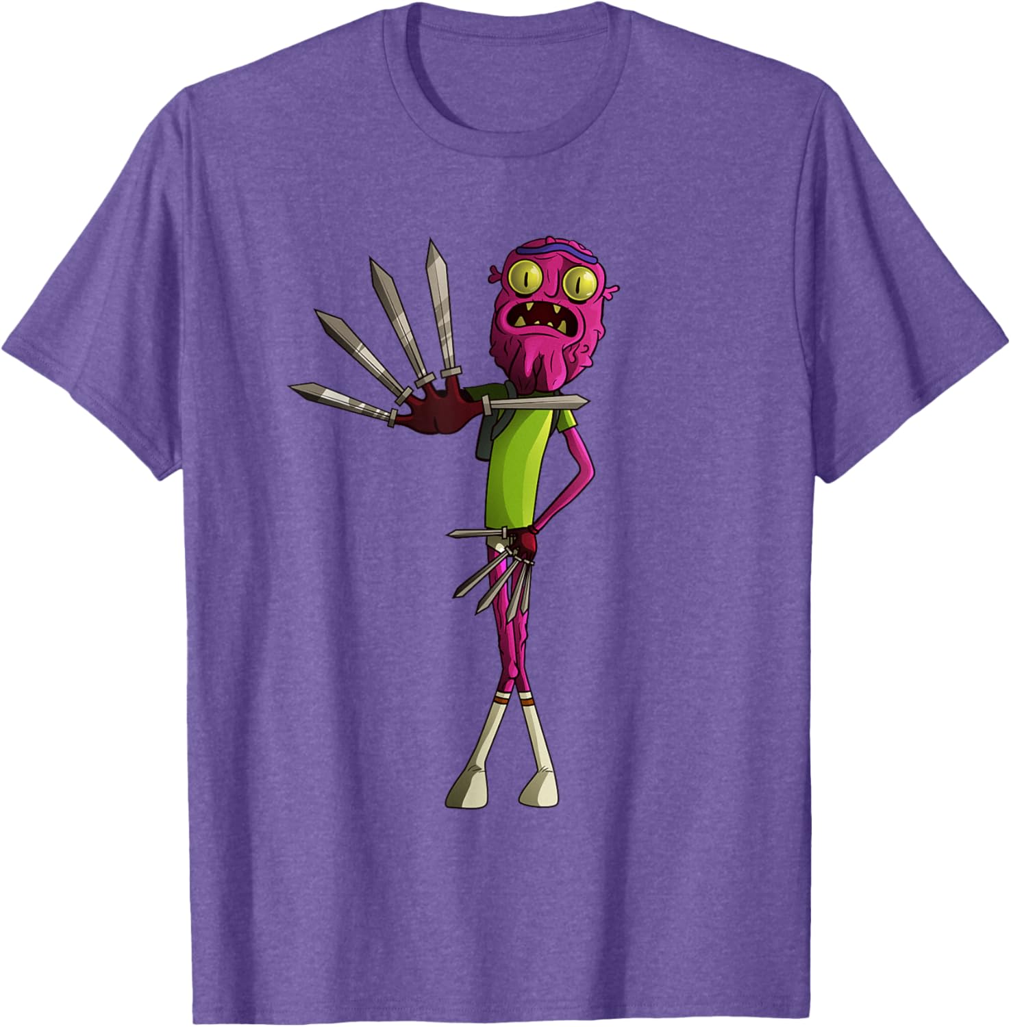 Mademark x Rick and Morty Scary Terry T-Shirt for Fun Fans - 13