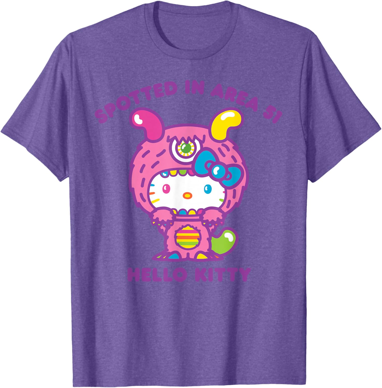 Hello Kitty Area 51 Alien Sighting T-Shirt for Fun Fashion Lovers - 15