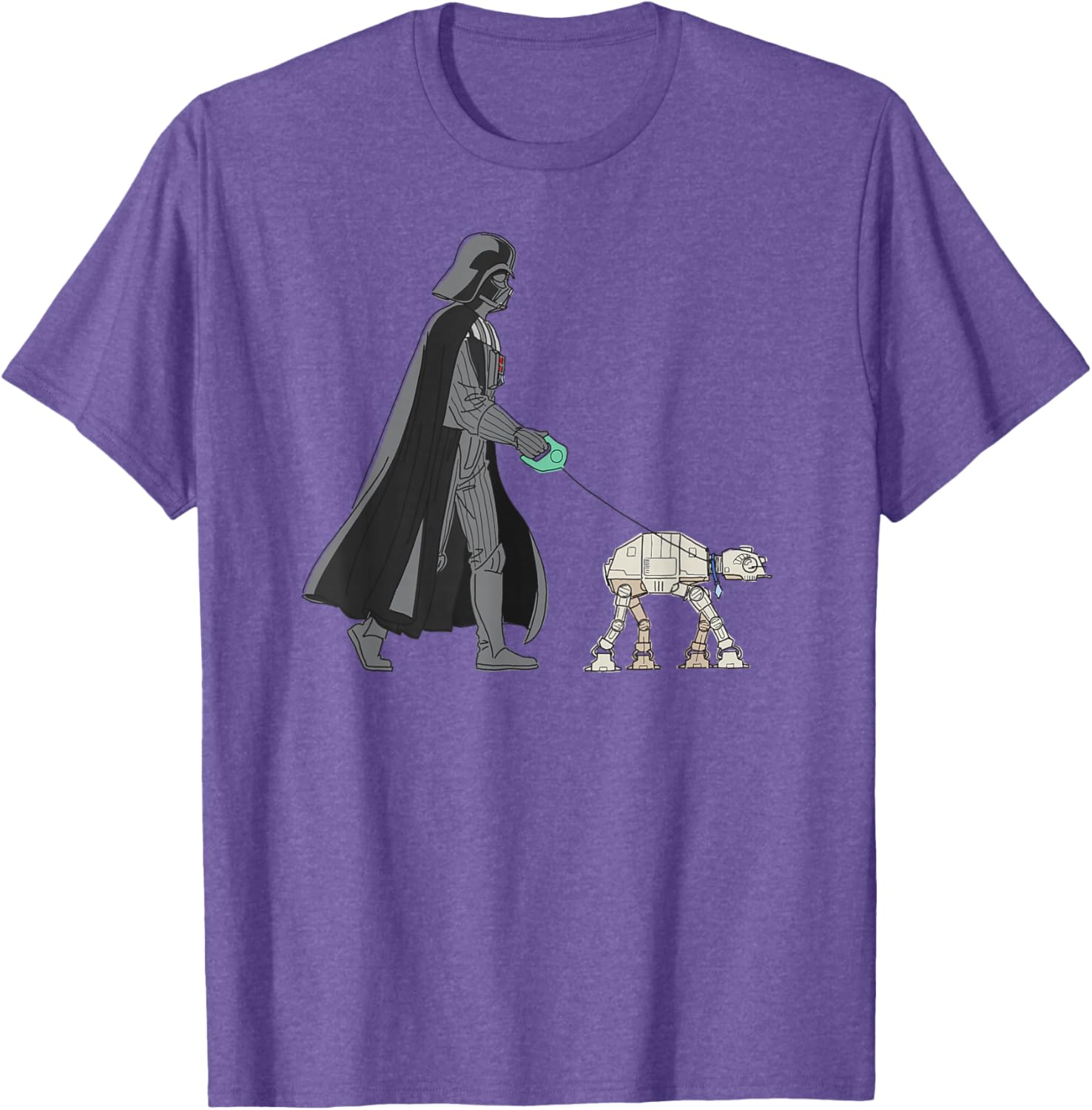 Darth Vader Dog Walker Meme T-Shirt for Star Wars Fans and Pets Lovers - 22