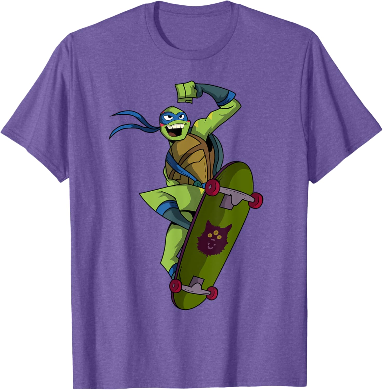 Mademark Teenage Mutant Ninja Turtles Leonardo Skateboard T-Shirt for Kids - 12