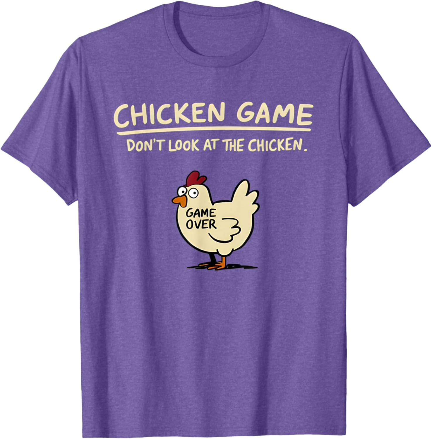 Funny Chicken T-Shirt Don't Look At The Chicken Game Apparel for All - 10