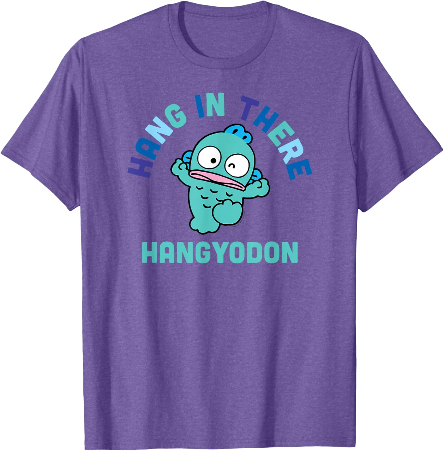 Hangyodon Hang in There T-Shirt Cute Graphic Tee for Everyday Wear - 12