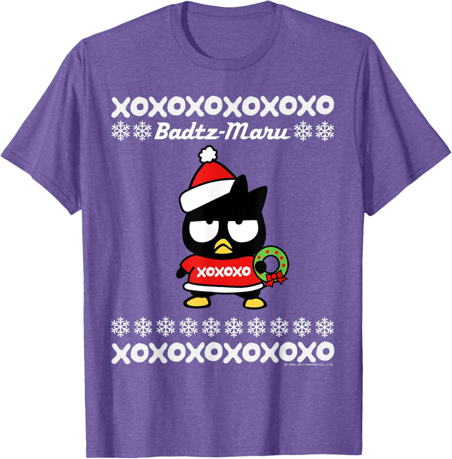 Bad Badtz-Maru Ugly Christmas T-Shirt Fun Holiday Apparel for All - 4