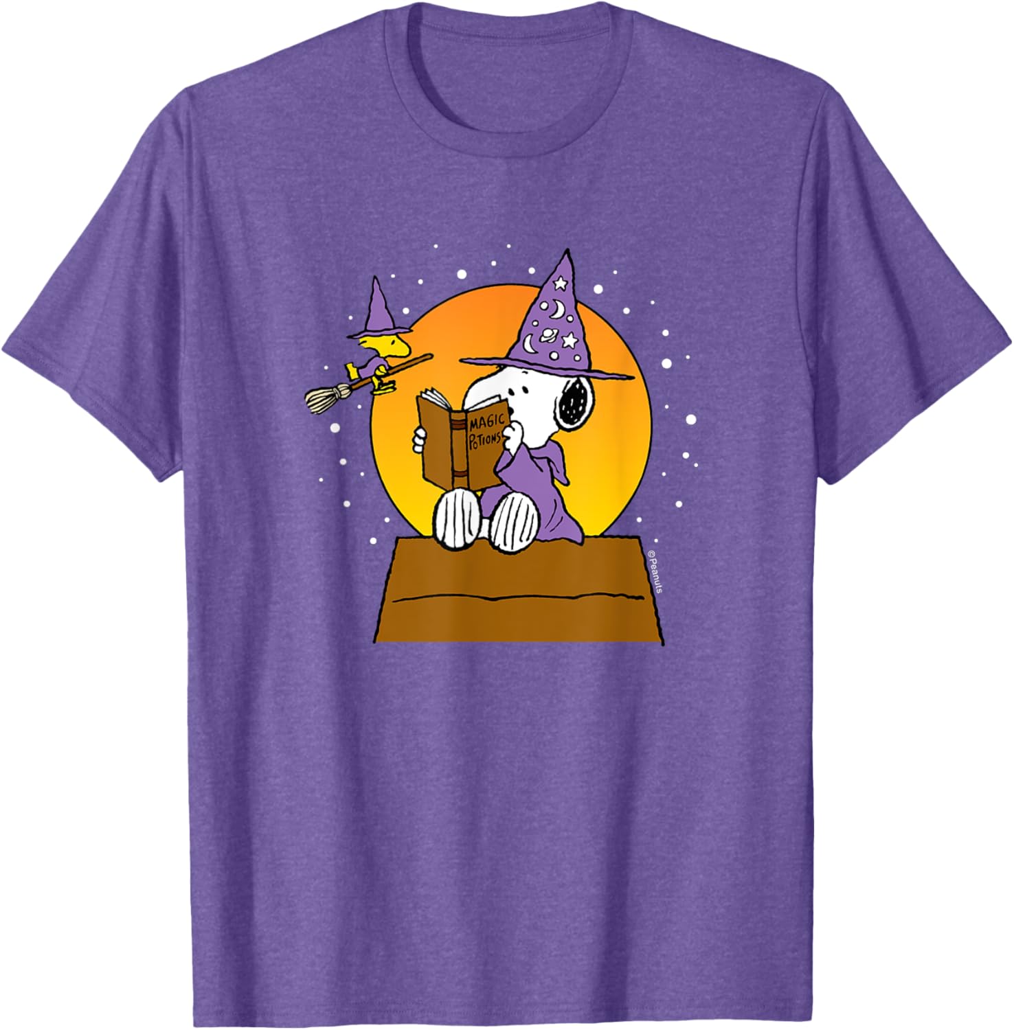 Wizard Snoopy Halloween T-Shirt for Peanuts Fans - Fun and Stylish Tee - 7