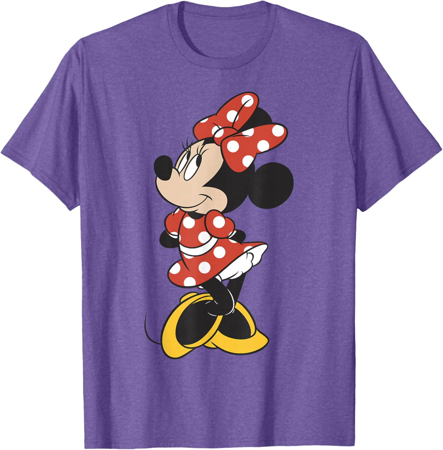 Disney Mickey and Friends Minnie Mouse Portrait Short Sleeve T-Shirt - 8