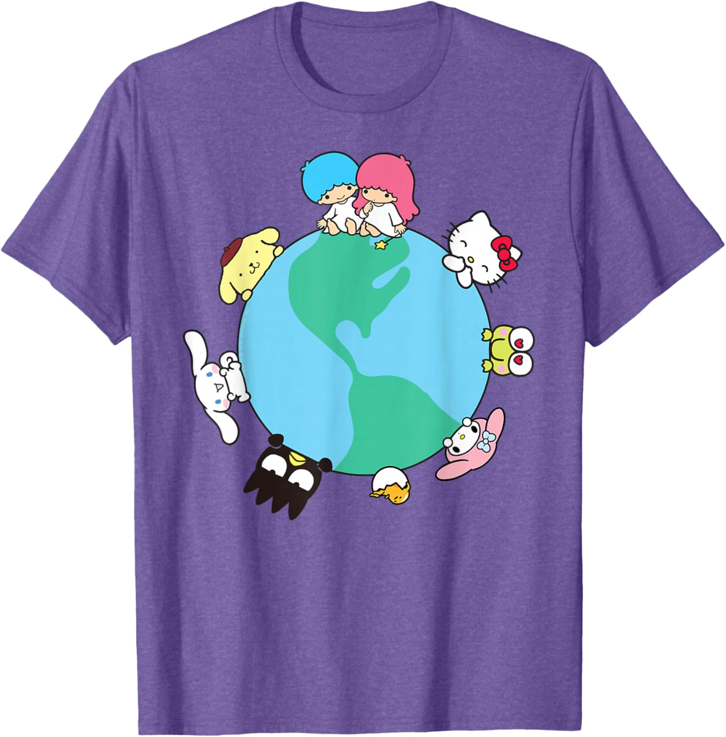 Hello Kitty and Friends Sanrio Earth T-Shirt for Fun and Fashion Lovers - 15