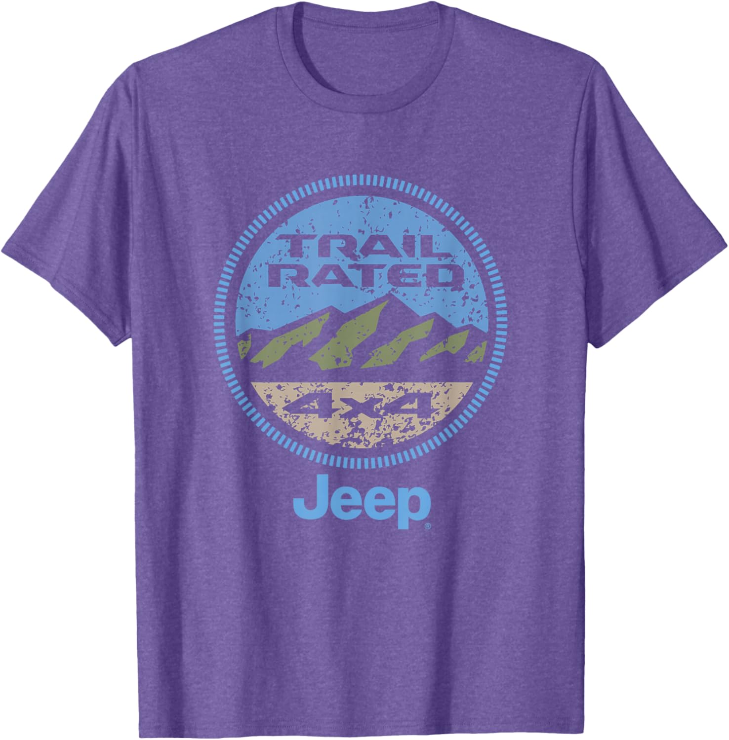 Jeep Trail Rated T-Shirt - Cool Off-Roading Apparel for Adventure Lovers - 1