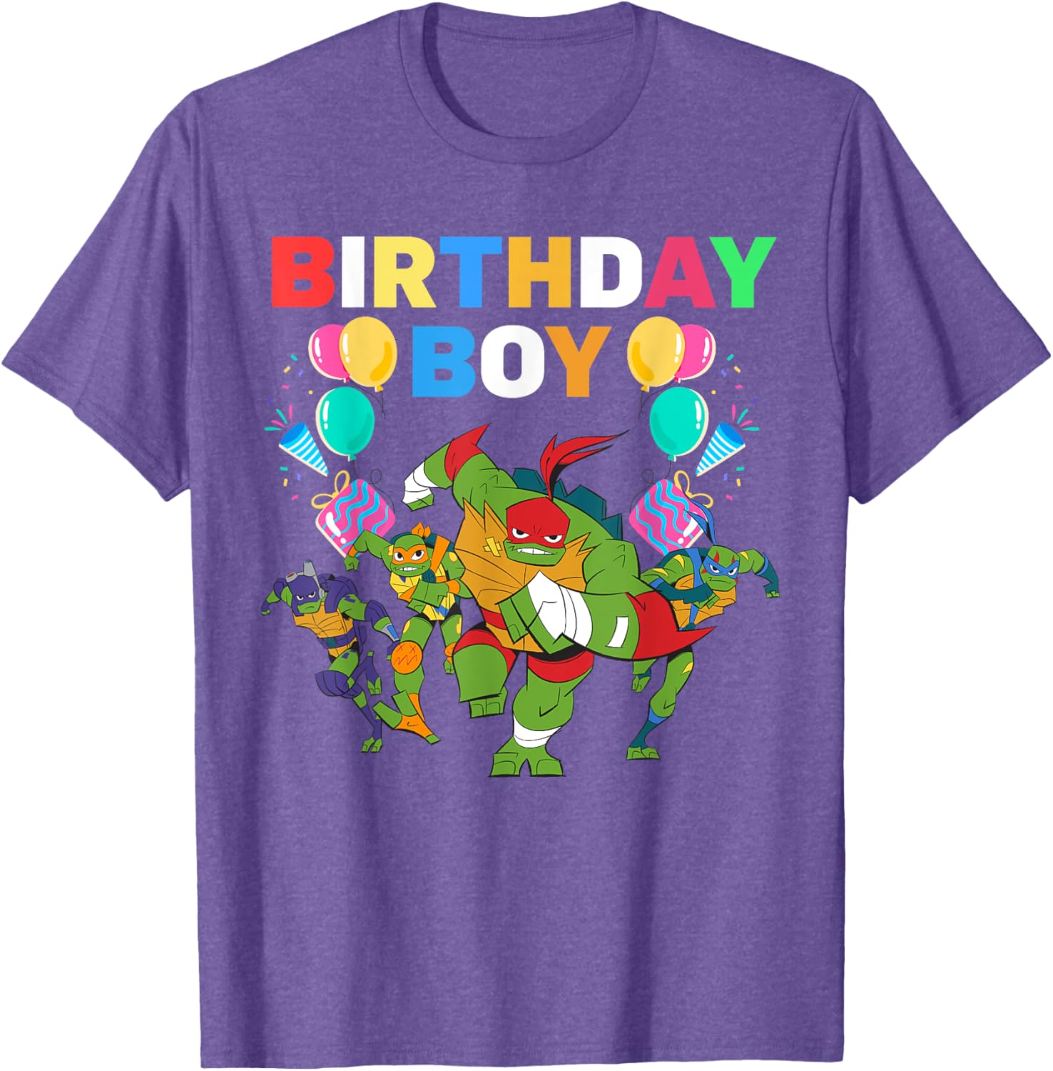 Teenage Mutant Ninja Turtles Birthday Boy T-Shirt Gift for Fans - 3