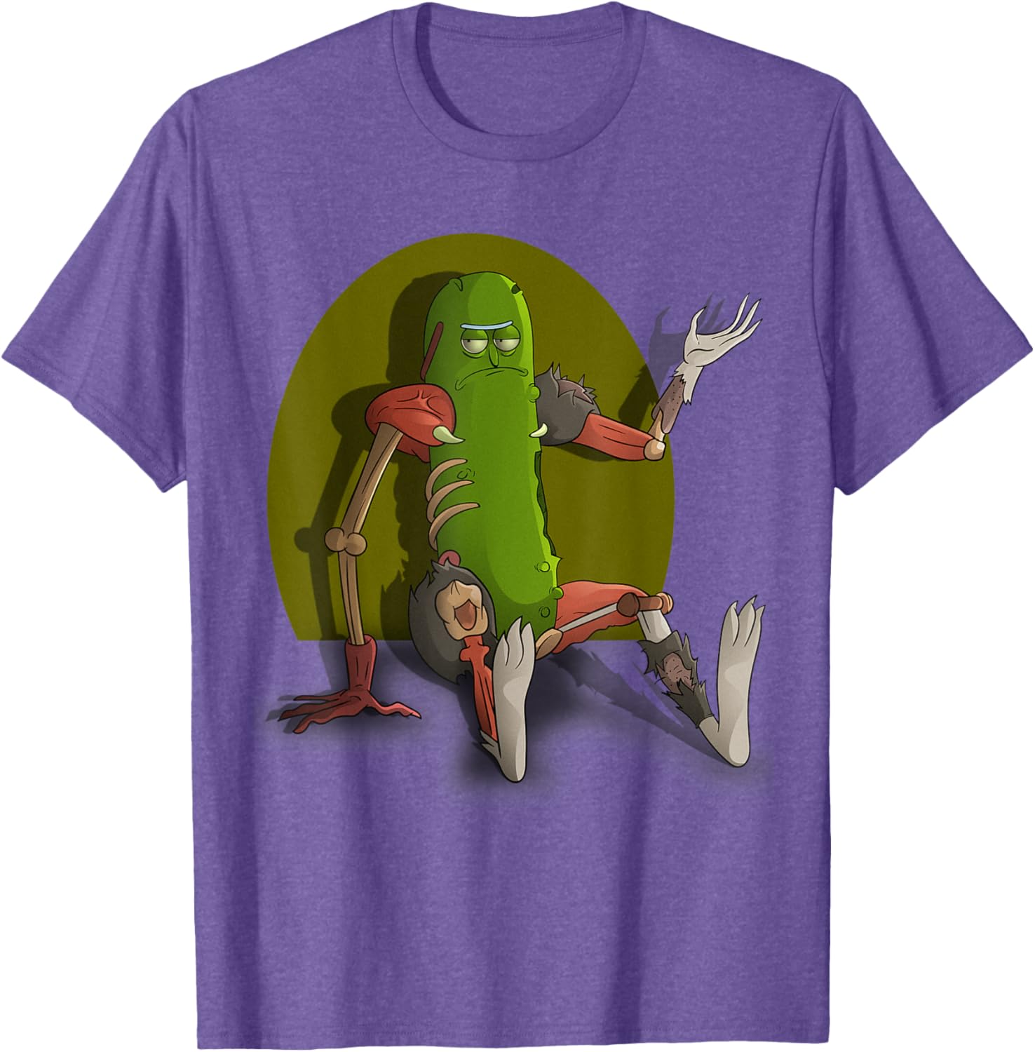 Mademark x Rick and Morty Pickle Rick Interview T-Shirt for Fans - 24