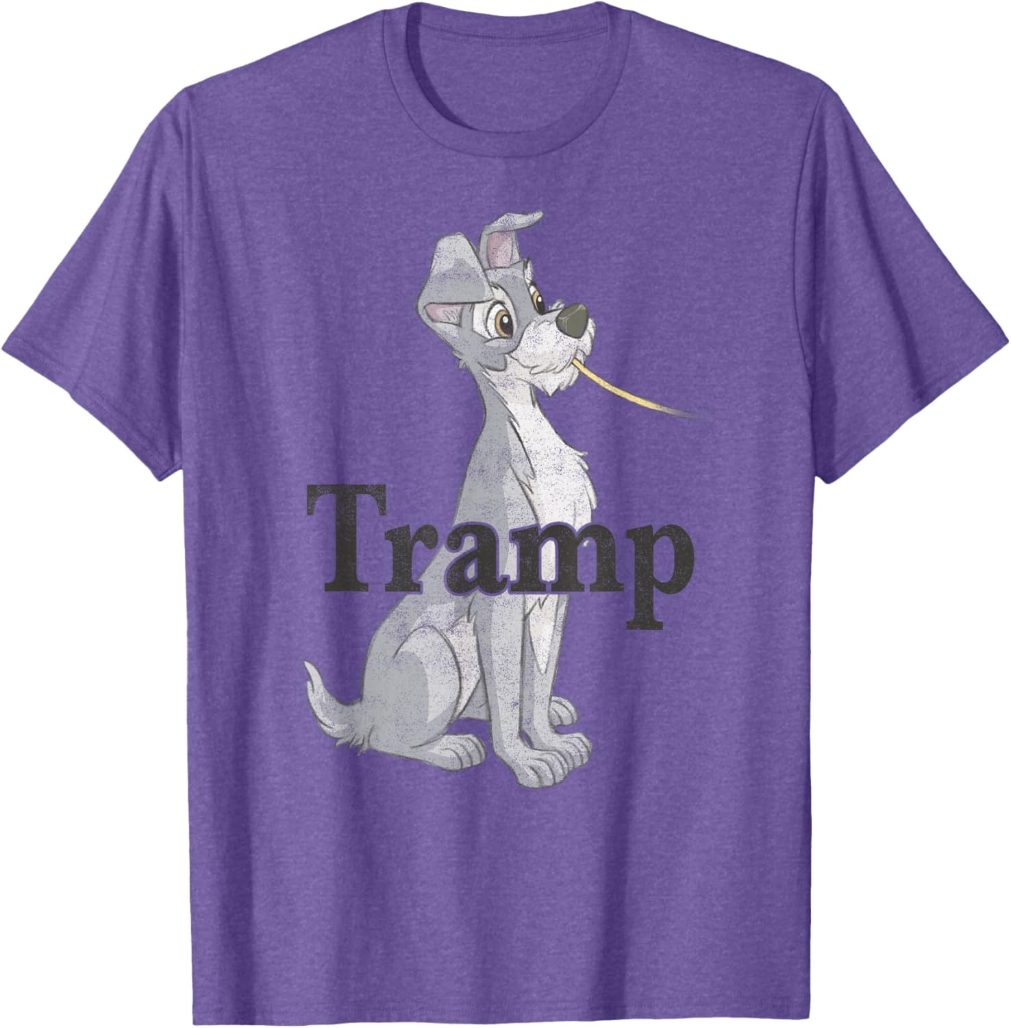 Disney Lady and the Tramp Spaghetti Couples T-Shirt for Fun Lovers - 3