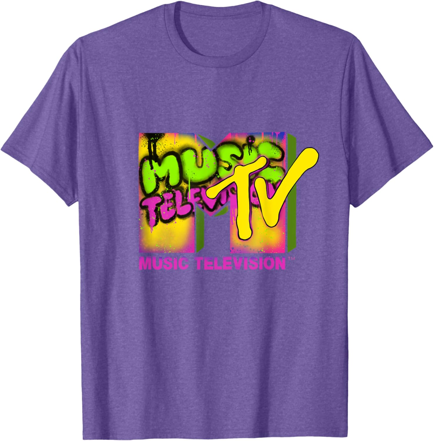 Mademark x MTV Official Logo Graffiti Tag T-Shirt for Music Lovers - 5