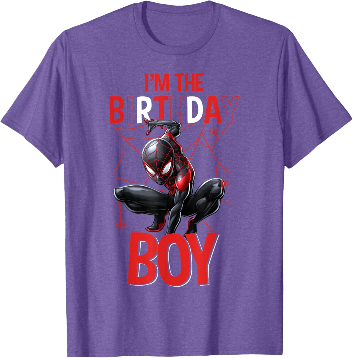 Marvel Spider-Man Miles Morales Birthday Boy T-Shirt for Kids - 3