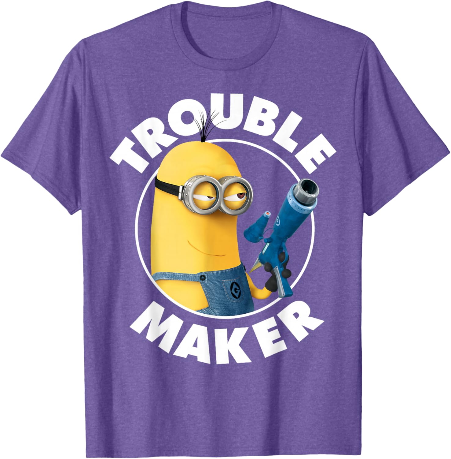 Despicable Me Minions Kevin Trouble Maker Graphic T-Shirt for Fans - 8