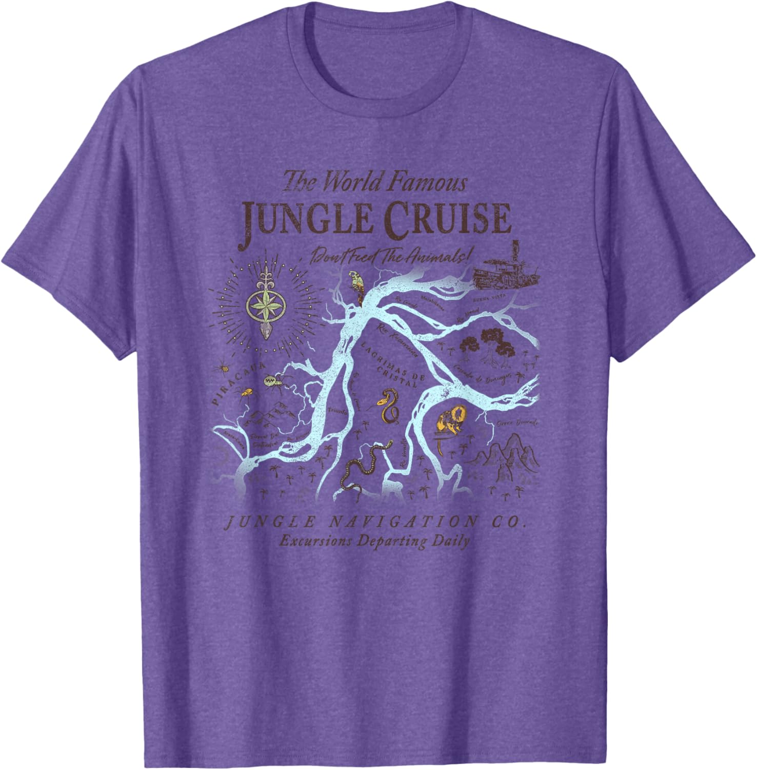 Disney Jungle Cruise T-Shirt Perfect for Adventures and Day Trips - 5