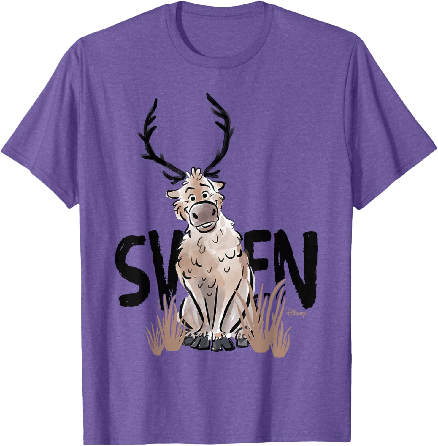 Frozen 2 Sven Watercolor T-Shirt for Kids - Fun and Stylish Apparel - 6