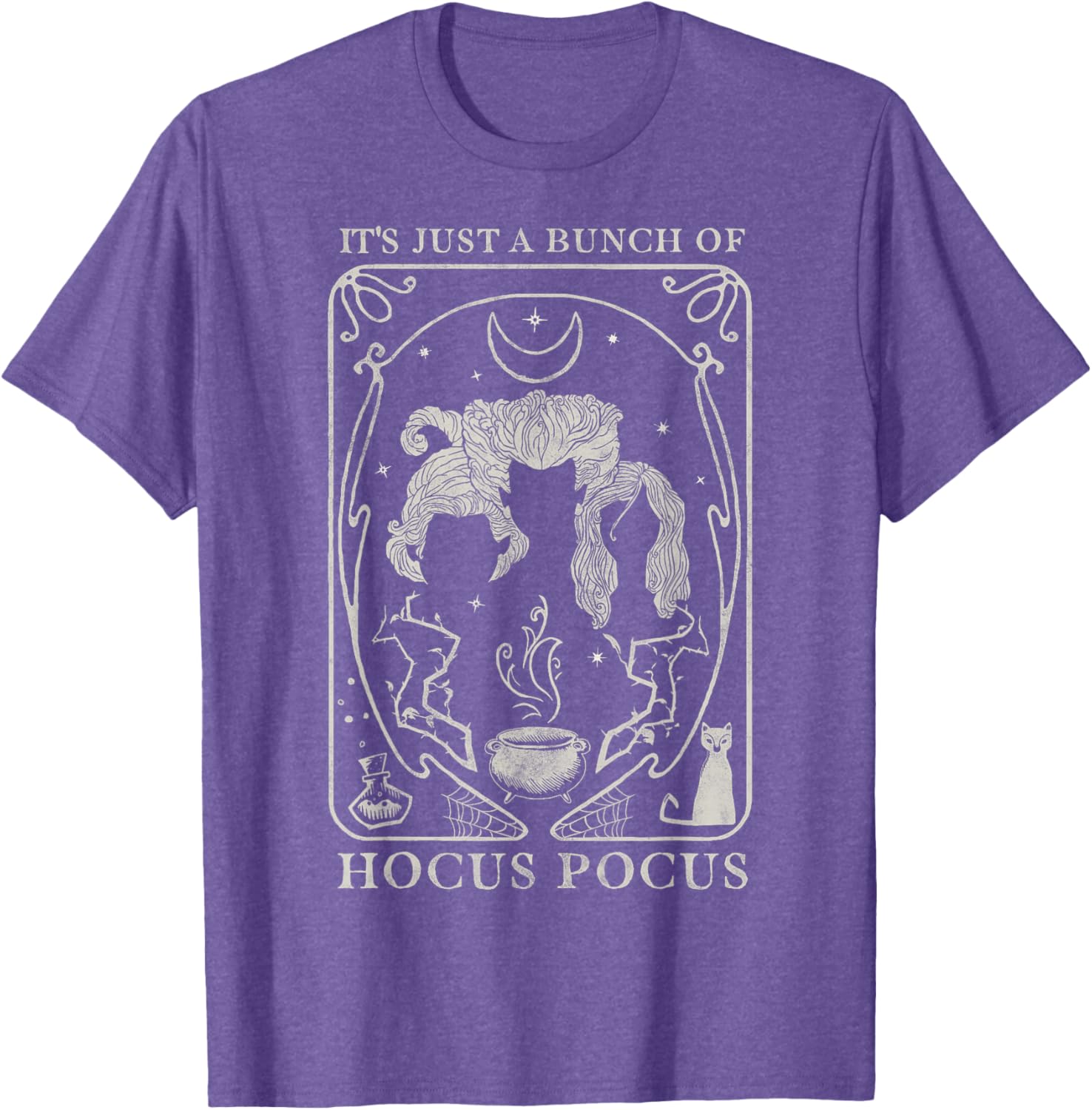 Disney Hocus Pocus Tarot Card T-Shirt for Fun and Stylish Fans - 6