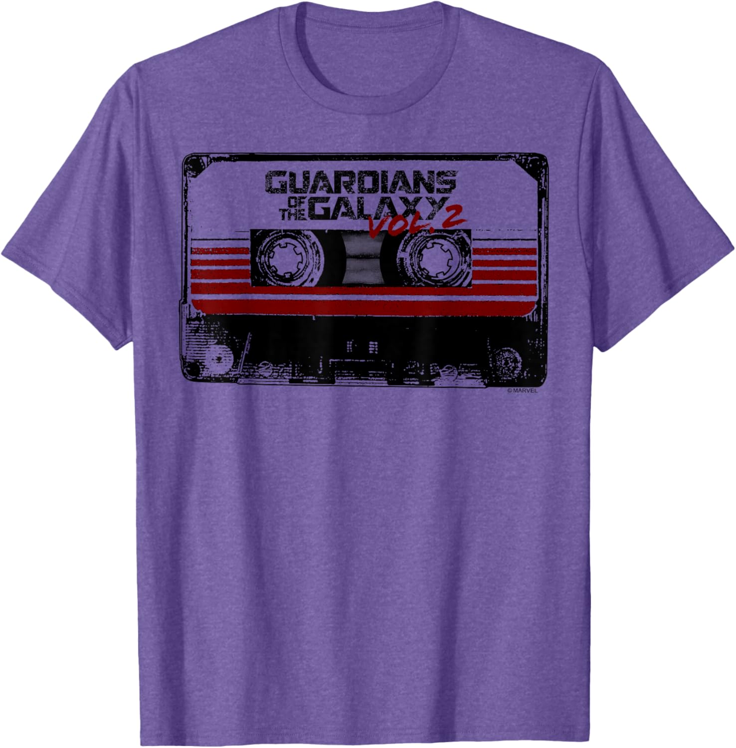 Marvel Guardians of the Galaxy Vol 2 Awesome Mix Tape Logo T-Shirt - 5