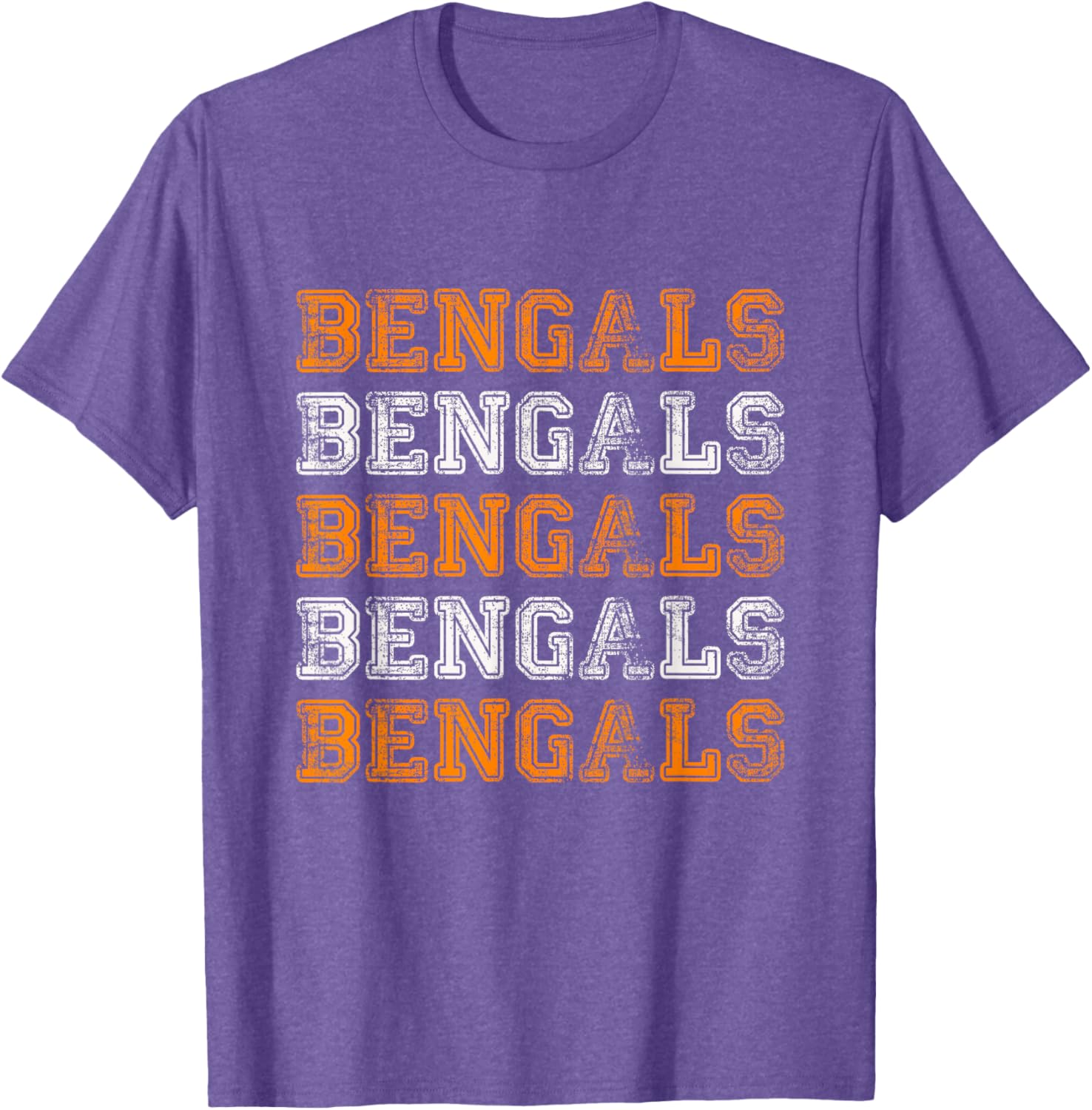 Vintage Retro Bengals T-Shirt for Trendy Sports Fans and Style Enthusiasts - 2