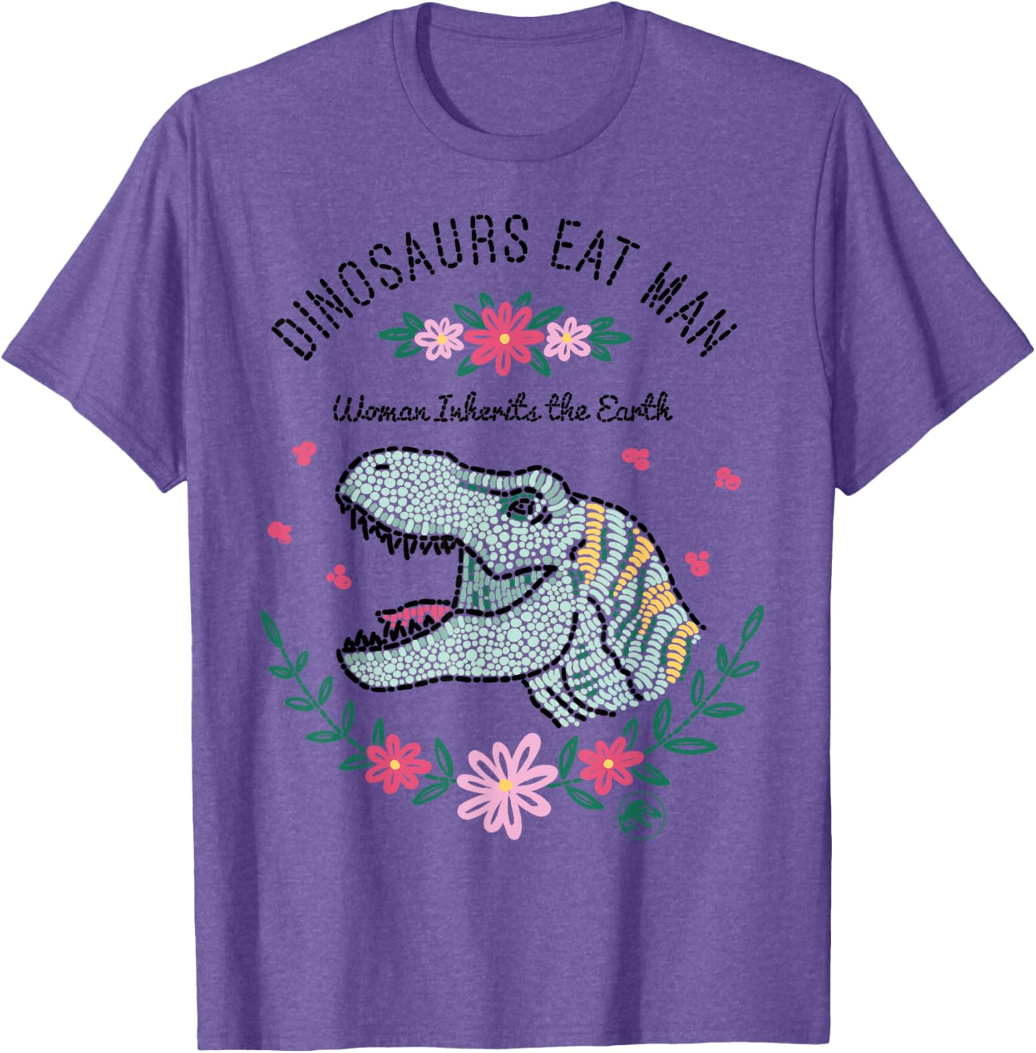 Jurassic Park Dinos Eat Man Women Inherit Earth T-Shirt for Fans - 7