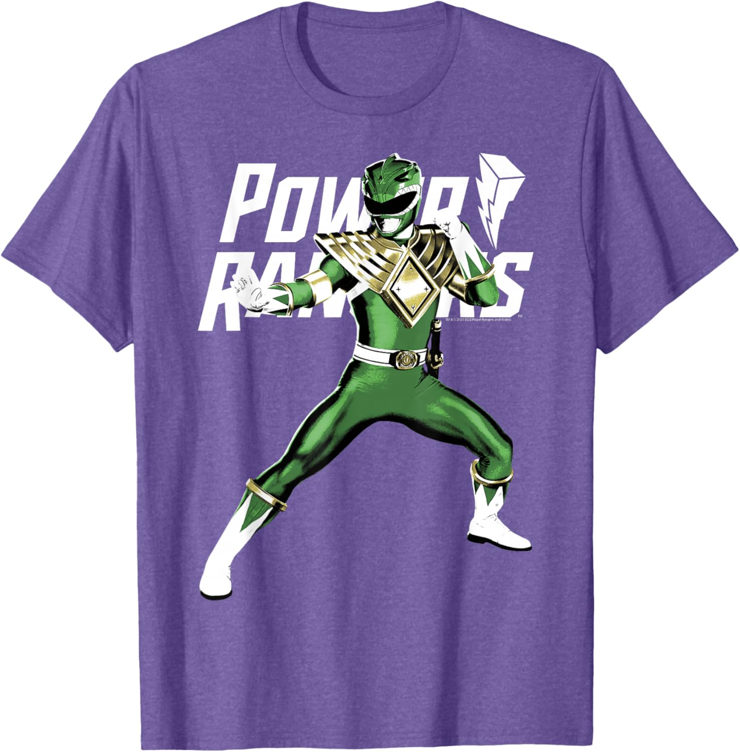 Power Rangers Green Ranger Karate Action Pose T-Shirt for Fans - 4