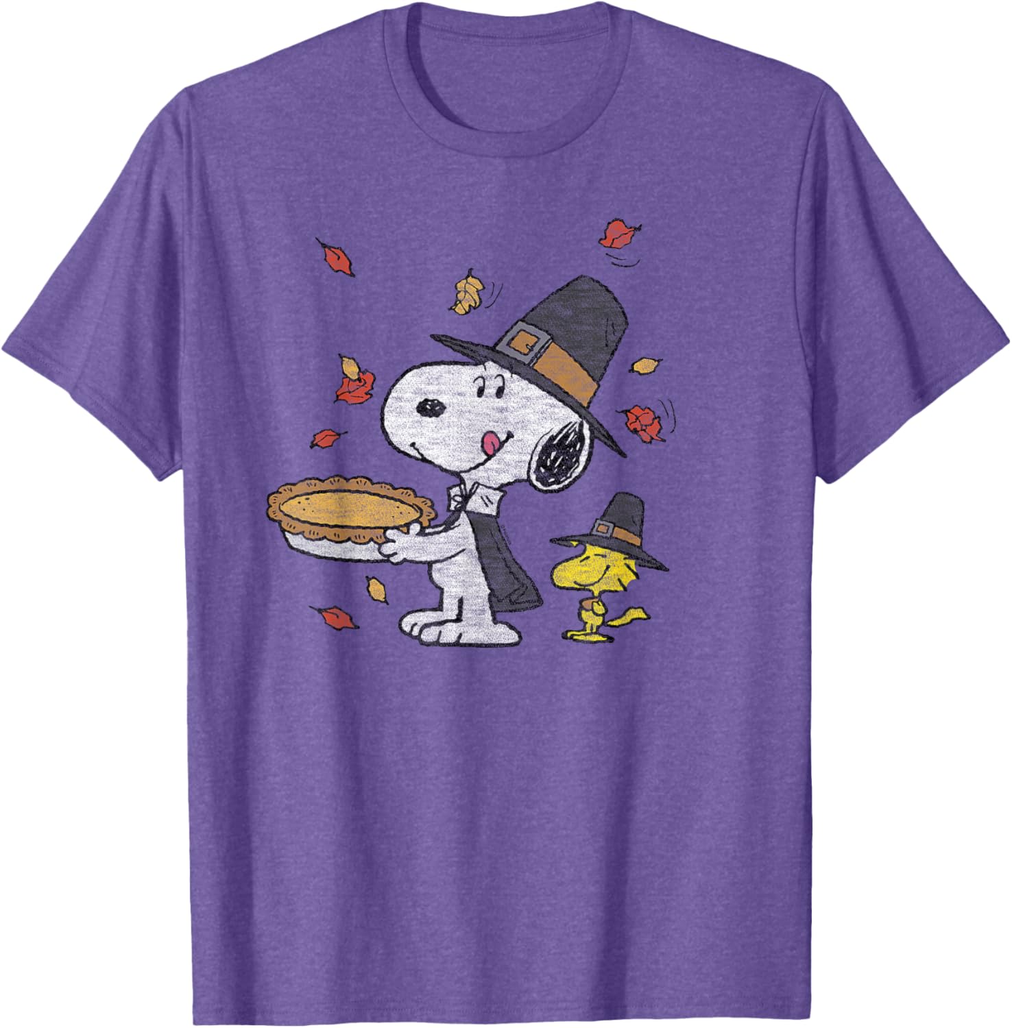 Peanuts Thanksgiving Scene T-Shirt for Festive Fall Celebrations - 4