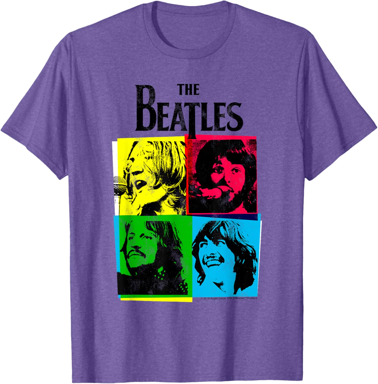 CMYK Beatles Graphic T-Shirt for Music Lovers - Stylish Casual Wear - 7