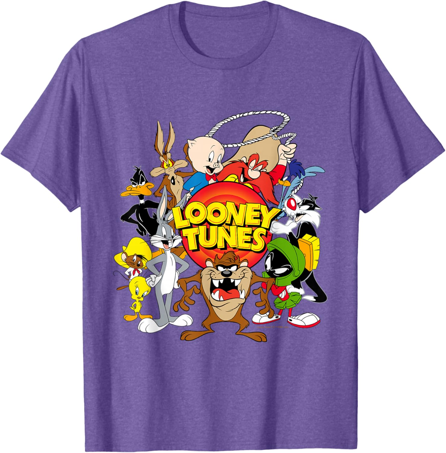 Looney Tunes Character Group T-Shirt for Fun Cartoon Lovers - 6