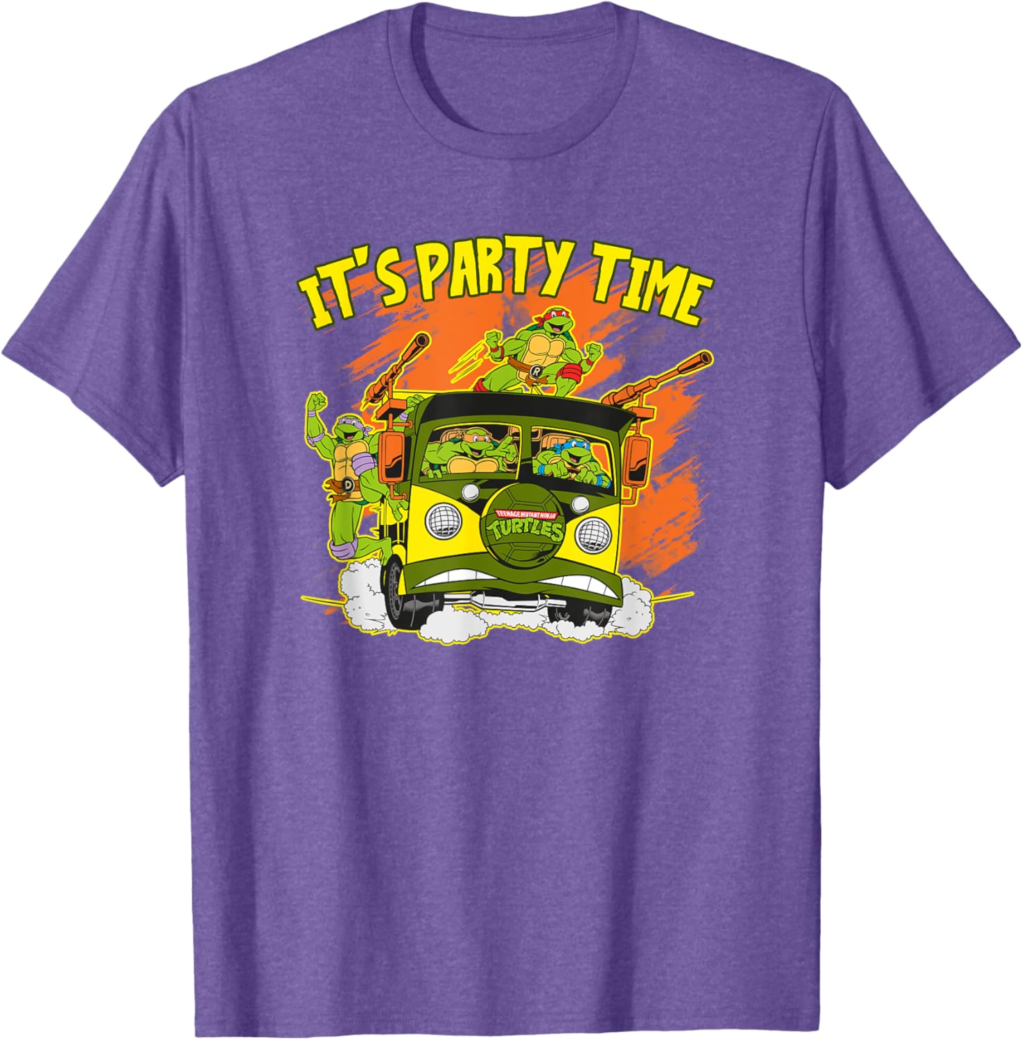 Mademark Teenage Mutant Ninja Turtles Party Time T-Shirt for Kids - 8